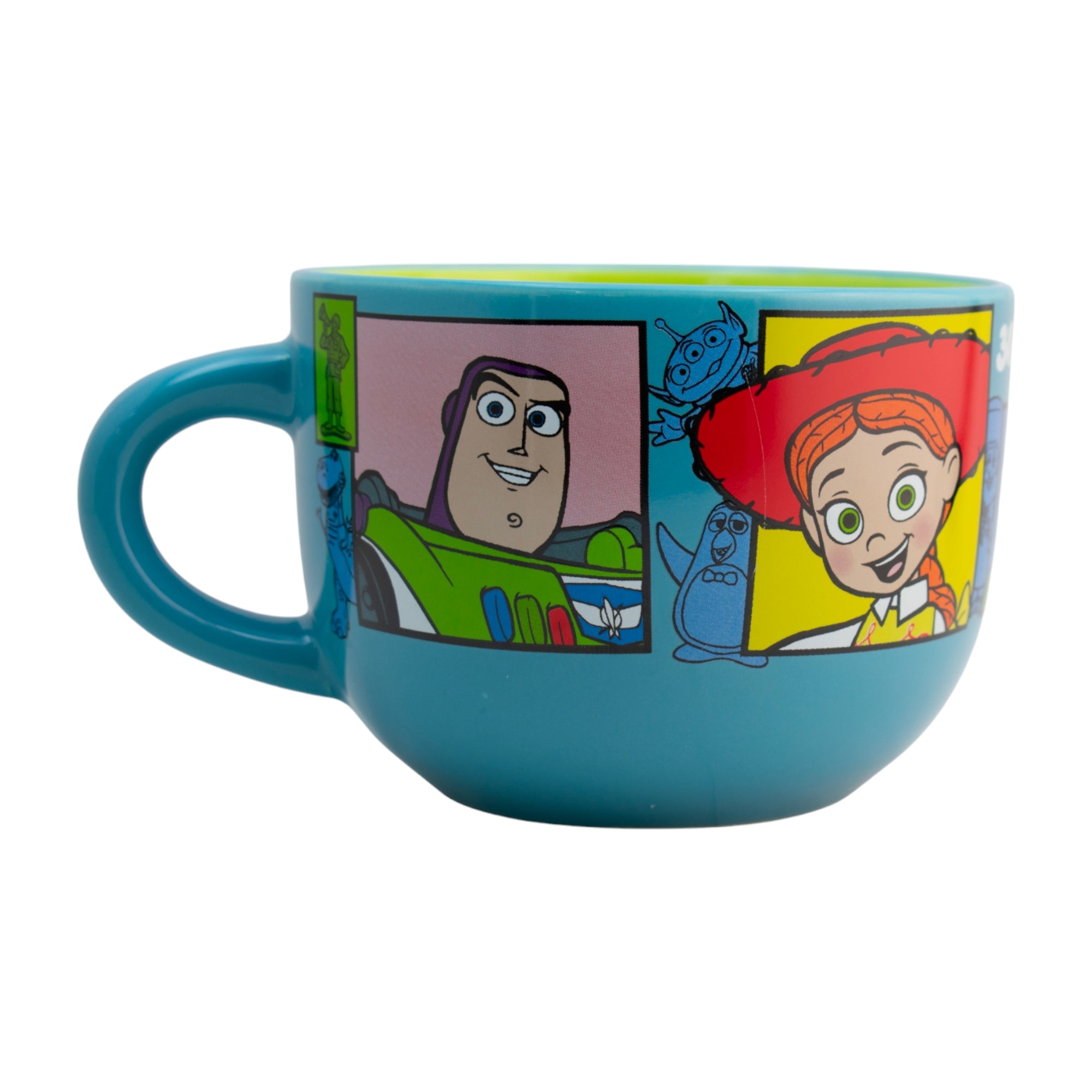 Taza de Cerámica Jumbo Fun Kids Personajes Animados 820ml