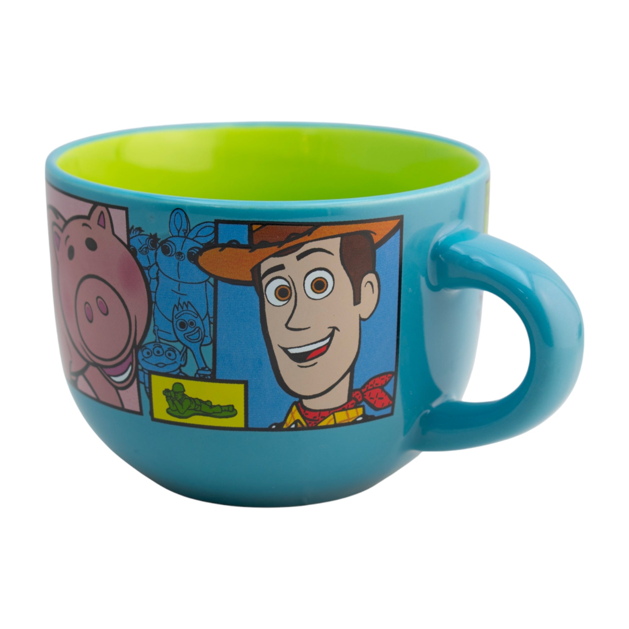 Taza de Cerámica Jumbo Fun Kids Personajes Animados 820ml