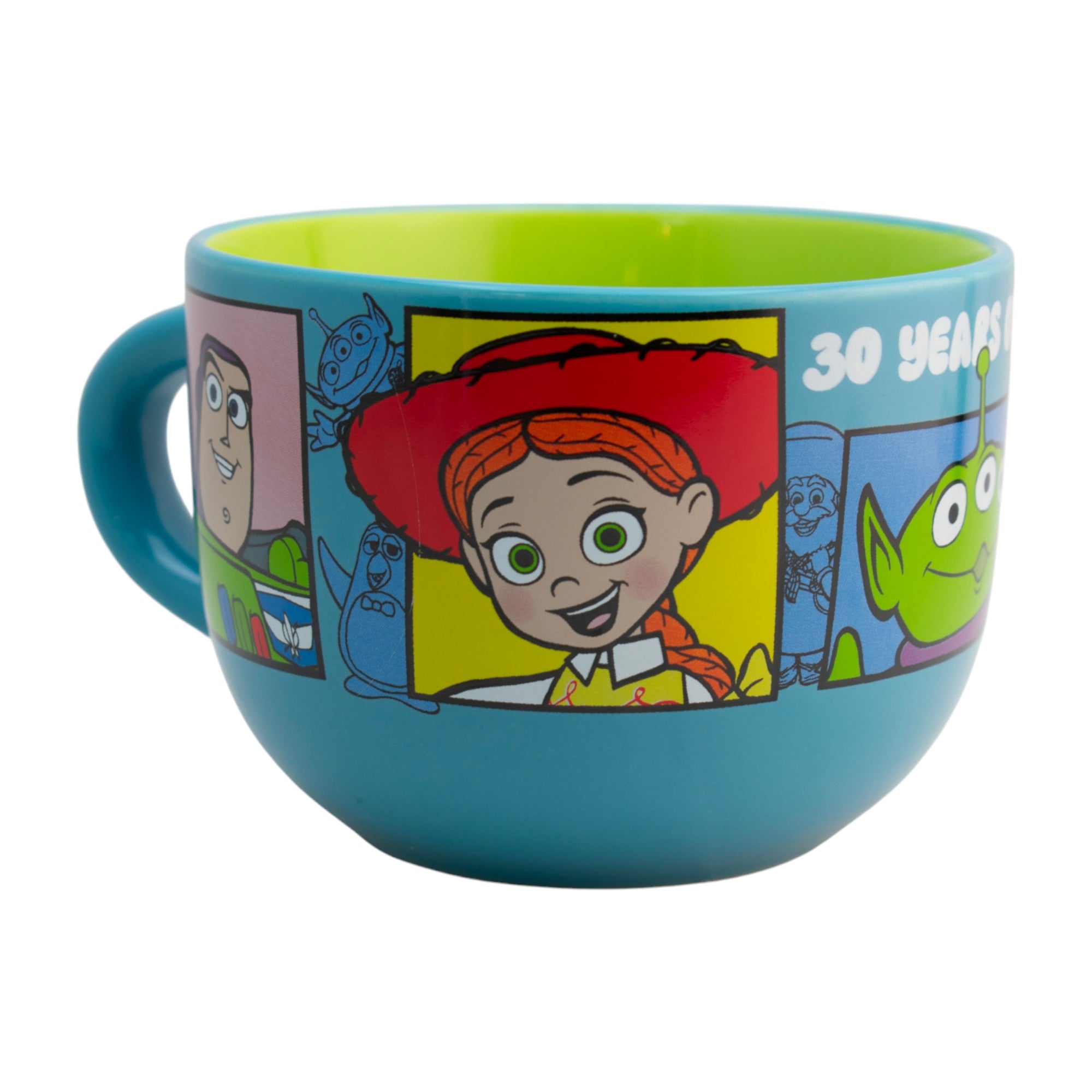 Taza de Cerámica Jumbo Fun Kids Personajes Animados 820ml