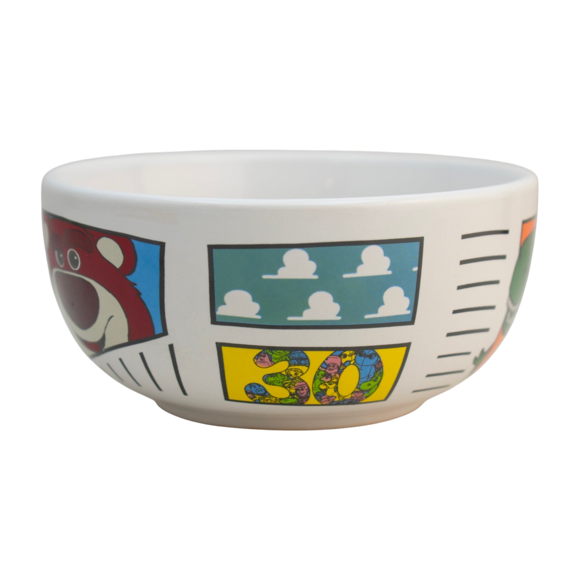 Set Desayuno Vajilla Porcelana Personajes Animados 2 Pzas