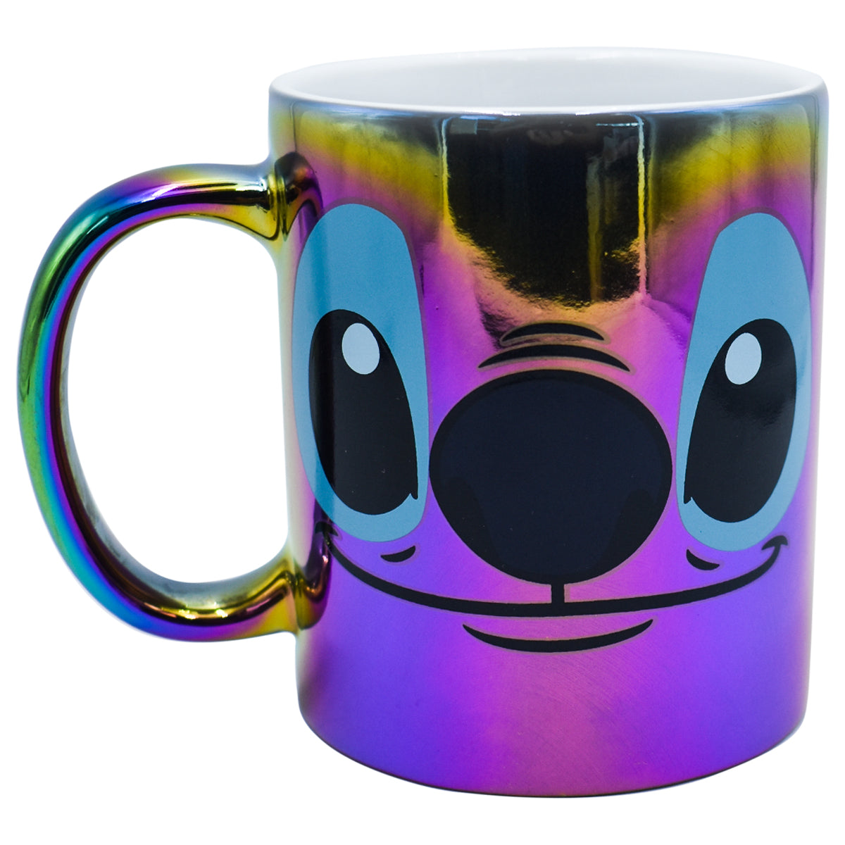 Taza de Cerámica Iridiscente  Fun Kids Disney Stitch 325ml