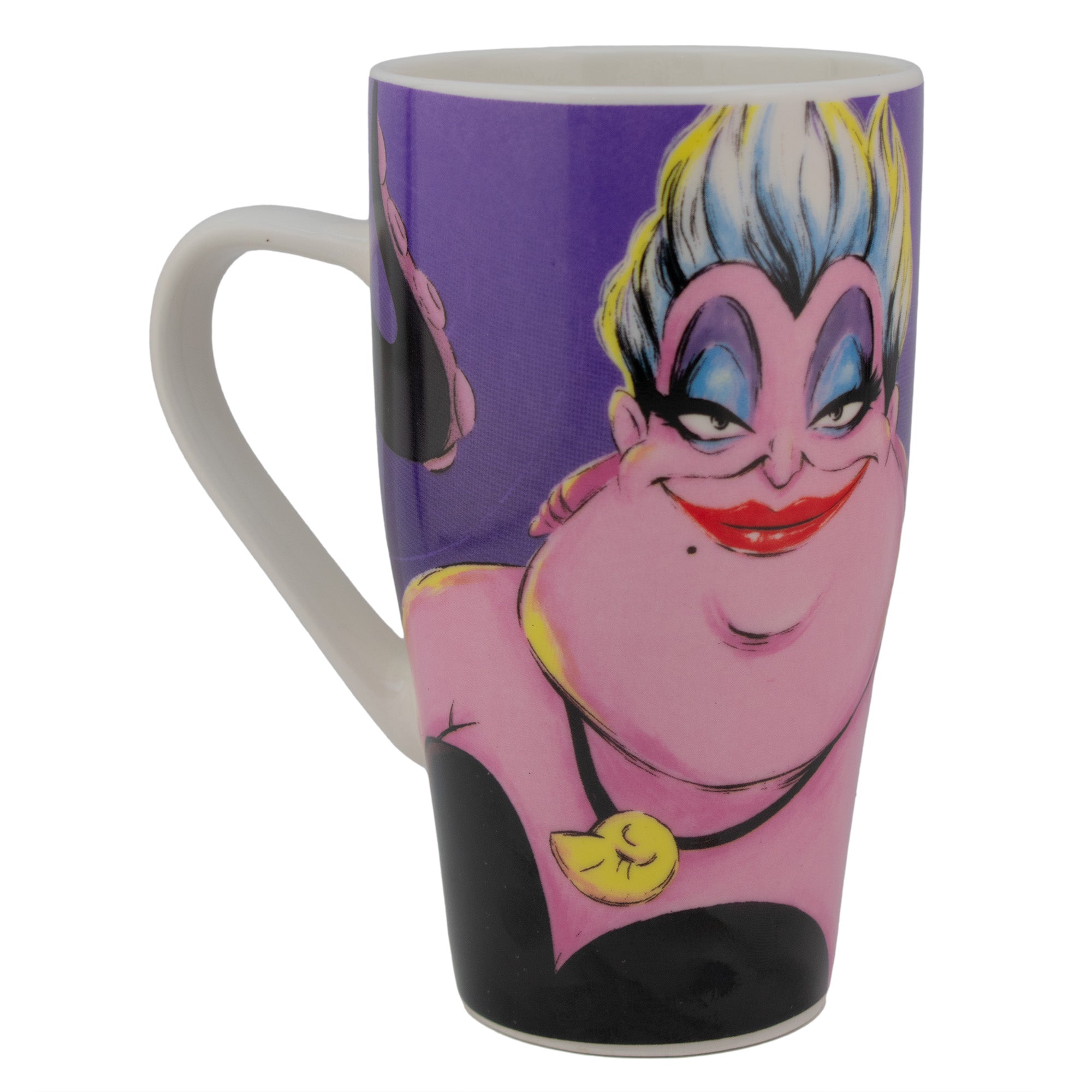 Taza Grande Porcelana Personajes Animados Tarro Alto 600ml