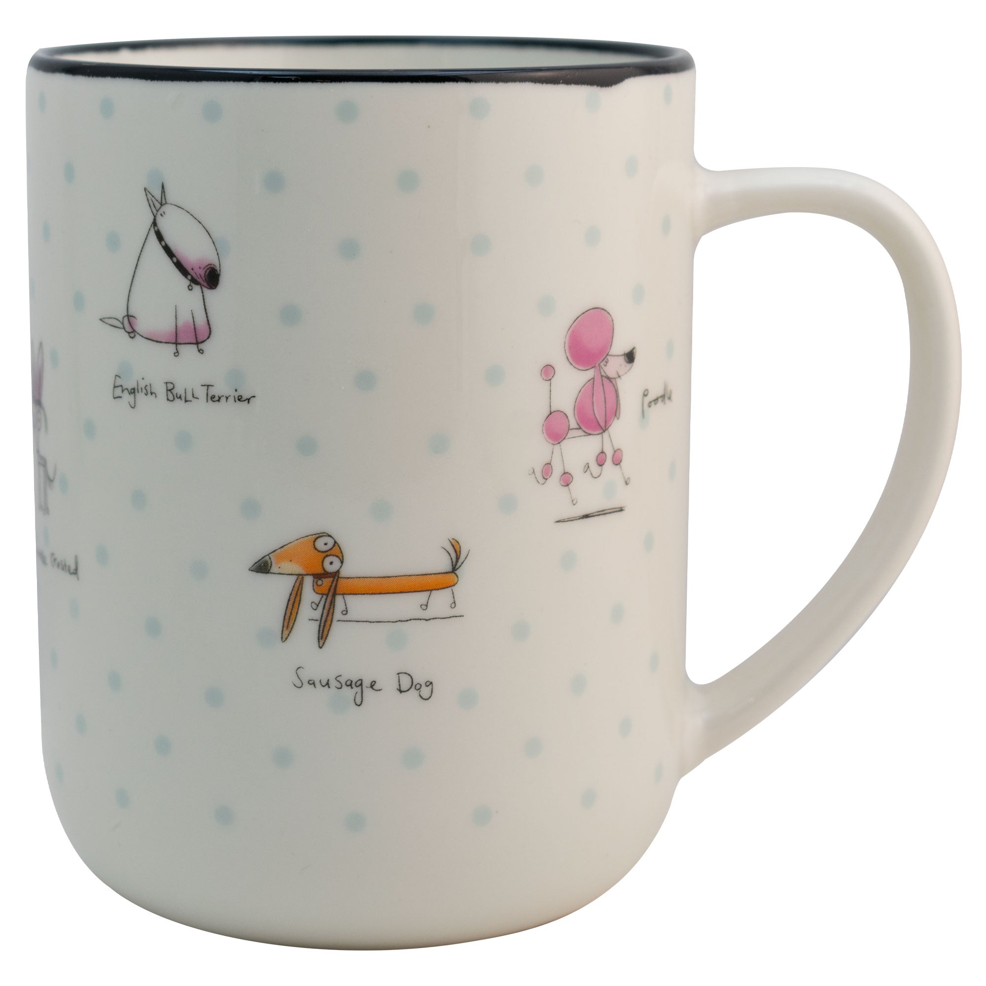 Taza de Porcelana Top Choice GNOMO PERROS Y GATOS 620ml