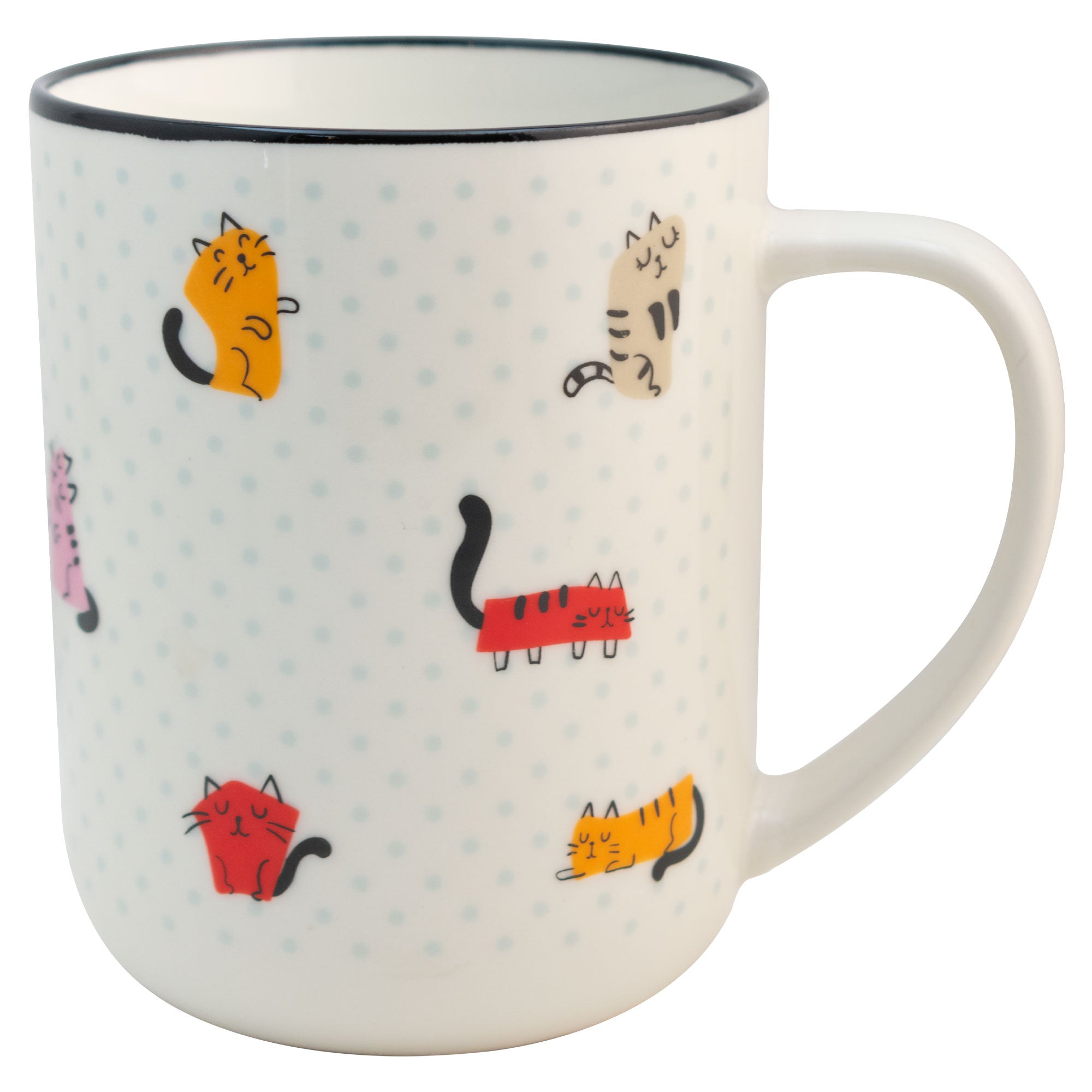 Taza de Porcelana Top Choice GNOMO PERROS Y GATOS 620ml