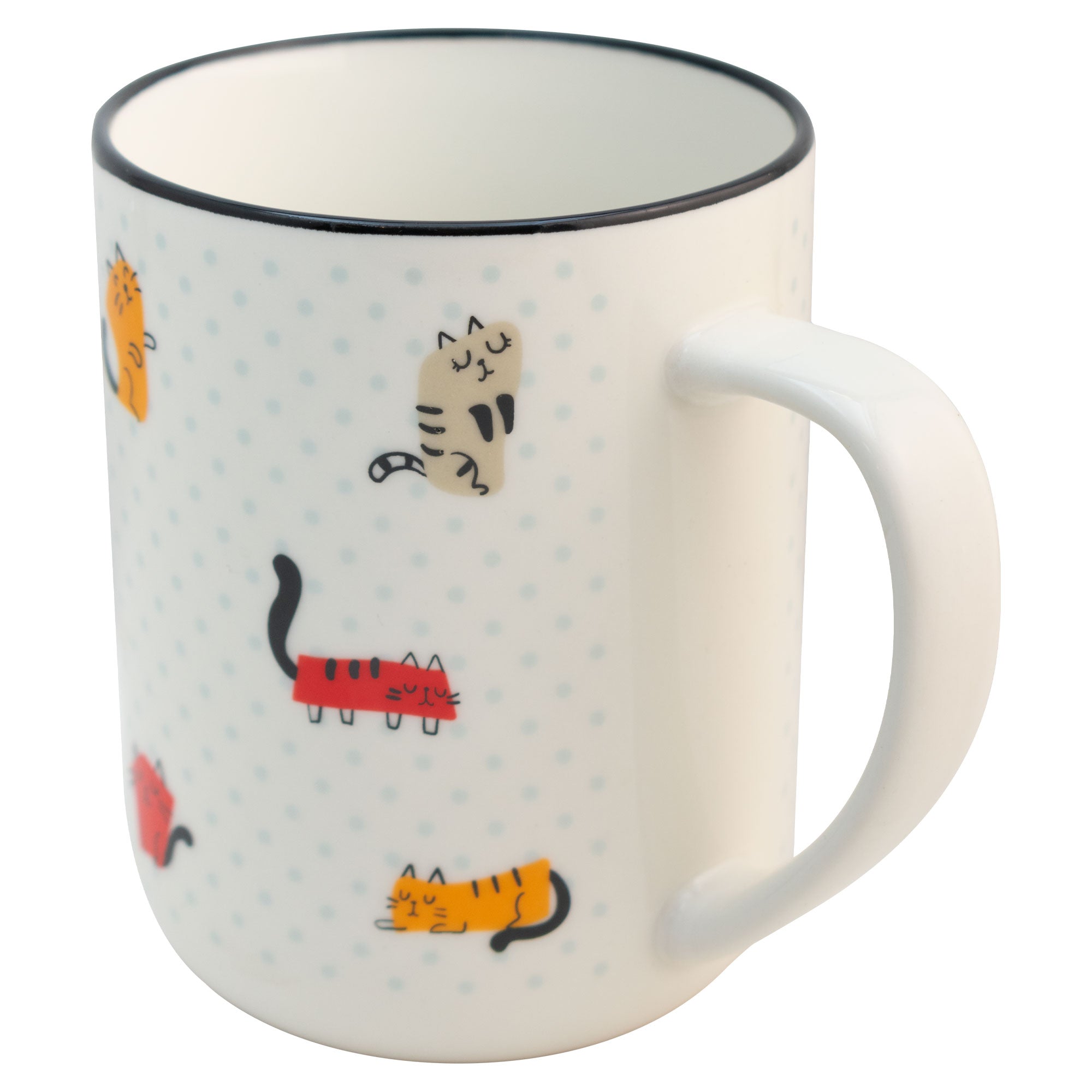 Taza de Porcelana Top Choice GNOMO PERROS Y GATOS 620ml