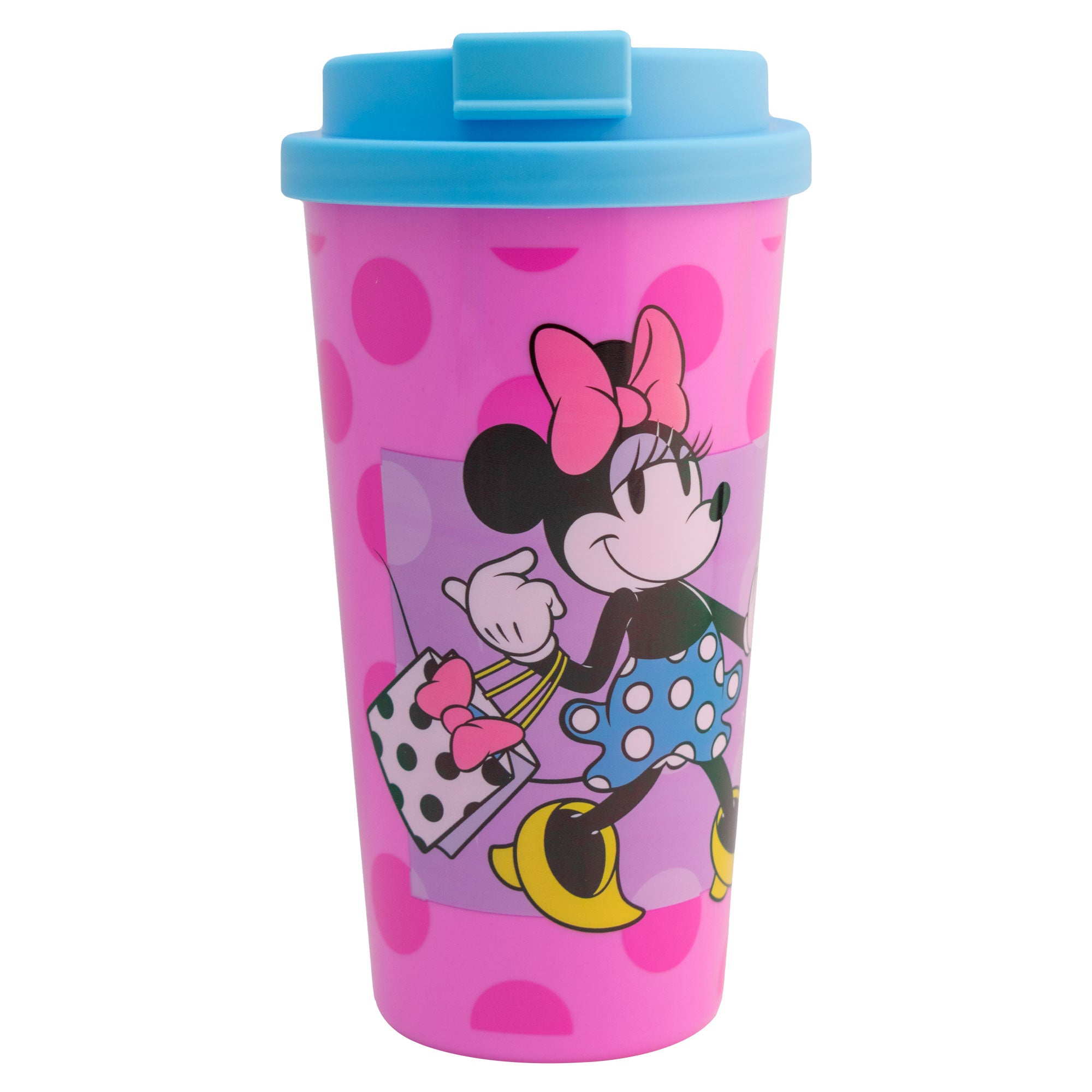 Vaso de Plástico con Tapa para Café Distintos Personajes 500ml