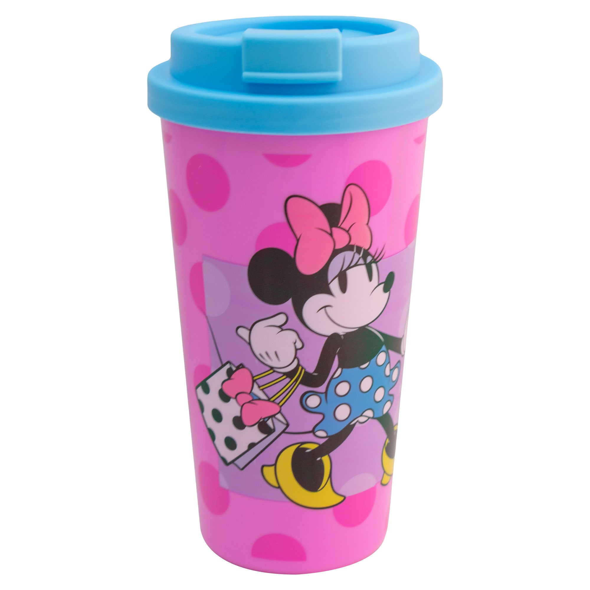 Vaso de Plástico con Tapa para Café Distintos Personajes 500ml