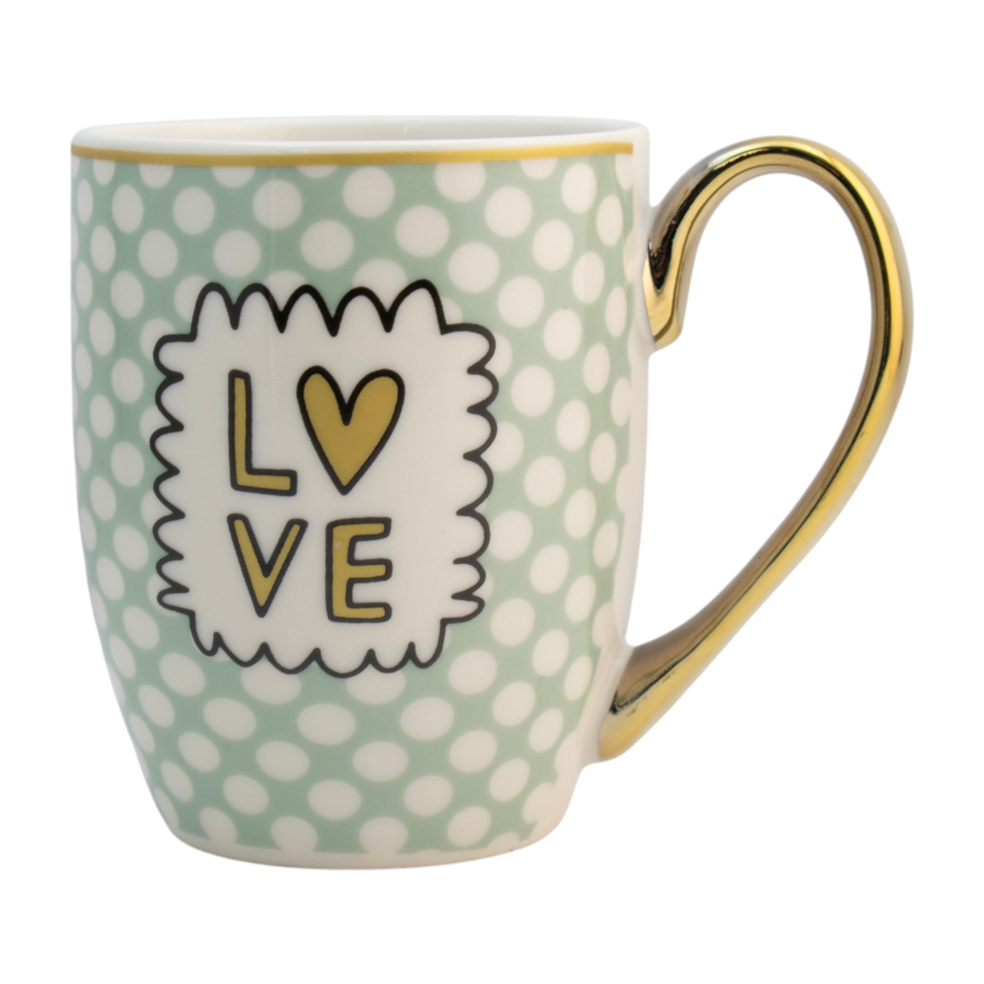 Taza de Porcelana Nuvó Love 385ml