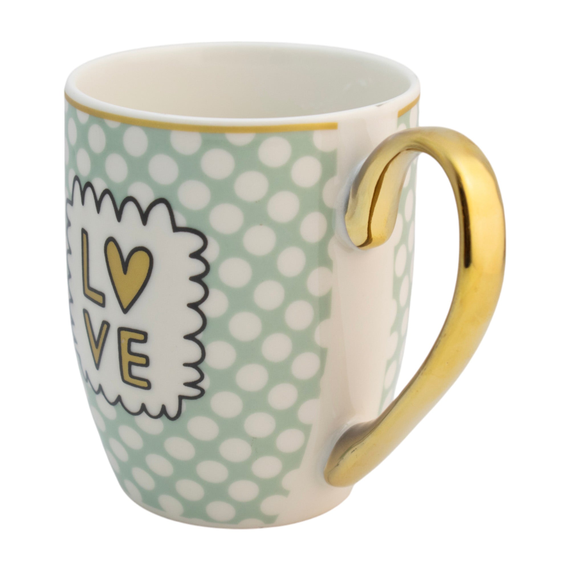 Taza de Porcelana Nuvó Love 385ml