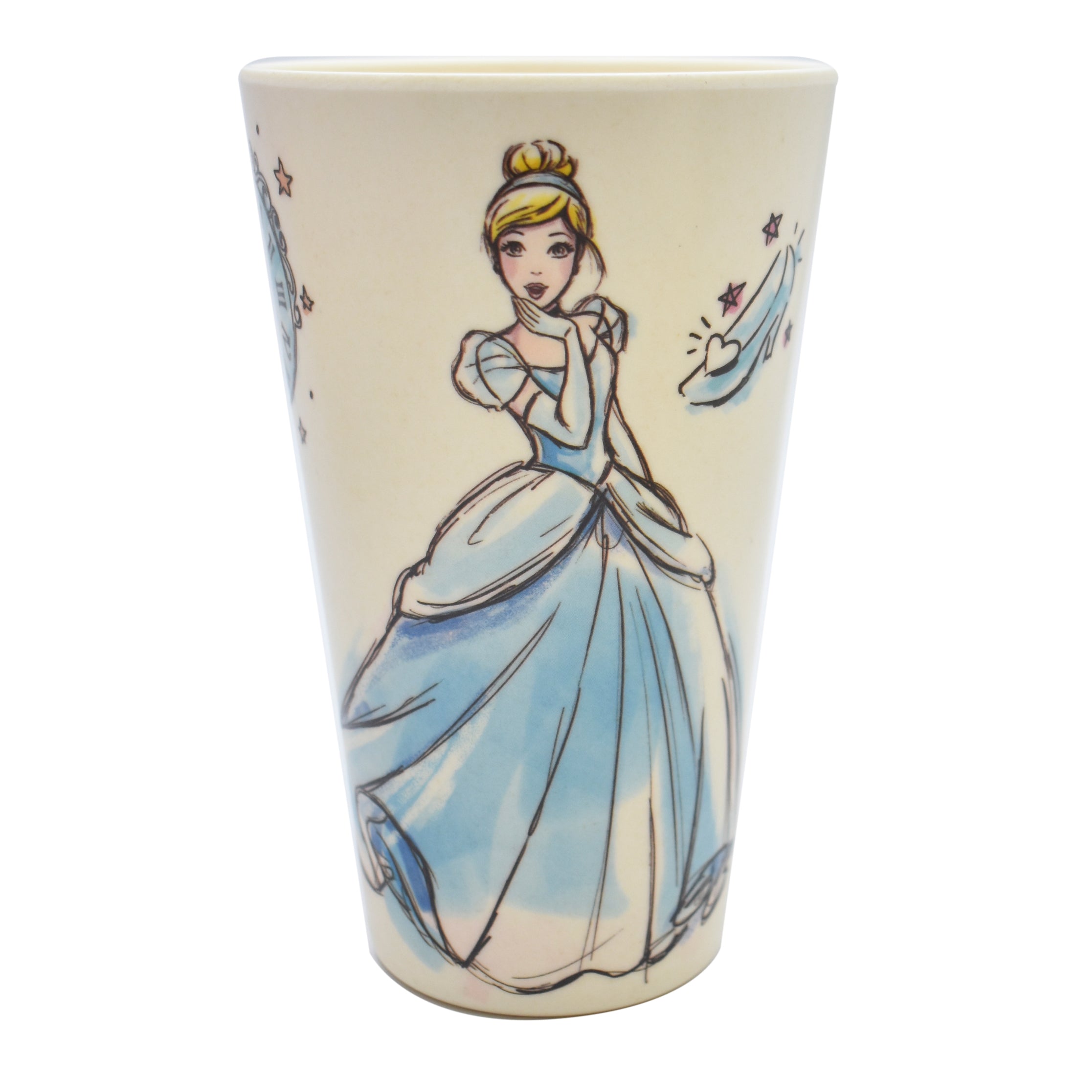 Vajilla Princesas Disney Bambú Ecológica 12 piezas P/4 Personas Colección