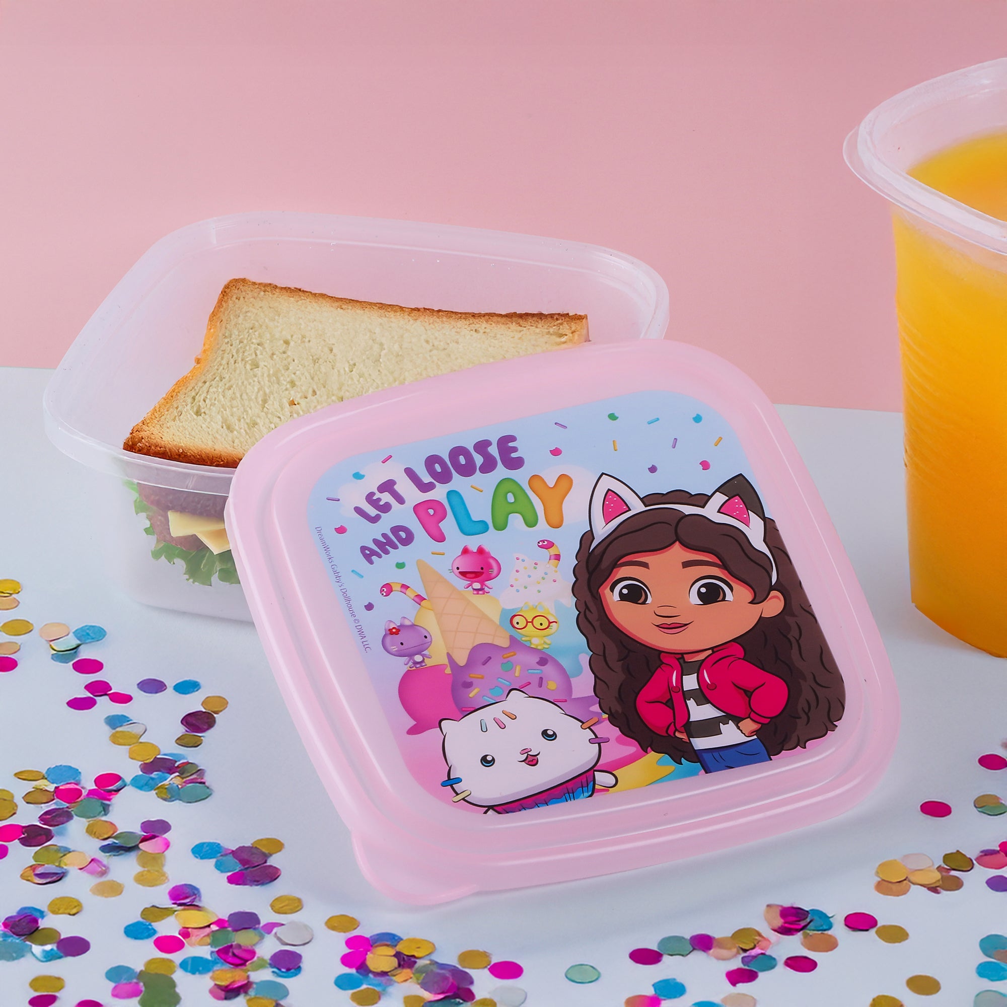 Sandwichera de Plástico GABBYS DOLLHOUSE Película 1 pieza