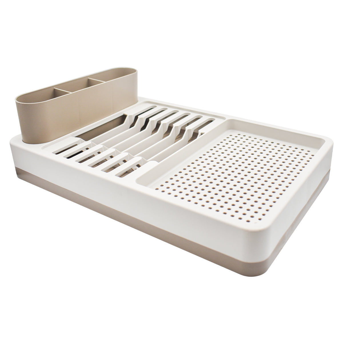 Coza Escurridor de Platos Compacto 3 en 1 Dish Rack