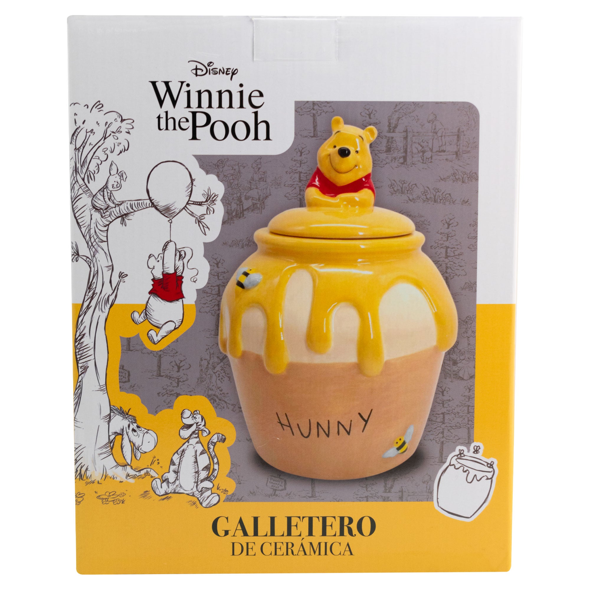 Galletero de Cerámica 3D Fun Kids Winnie Pooh