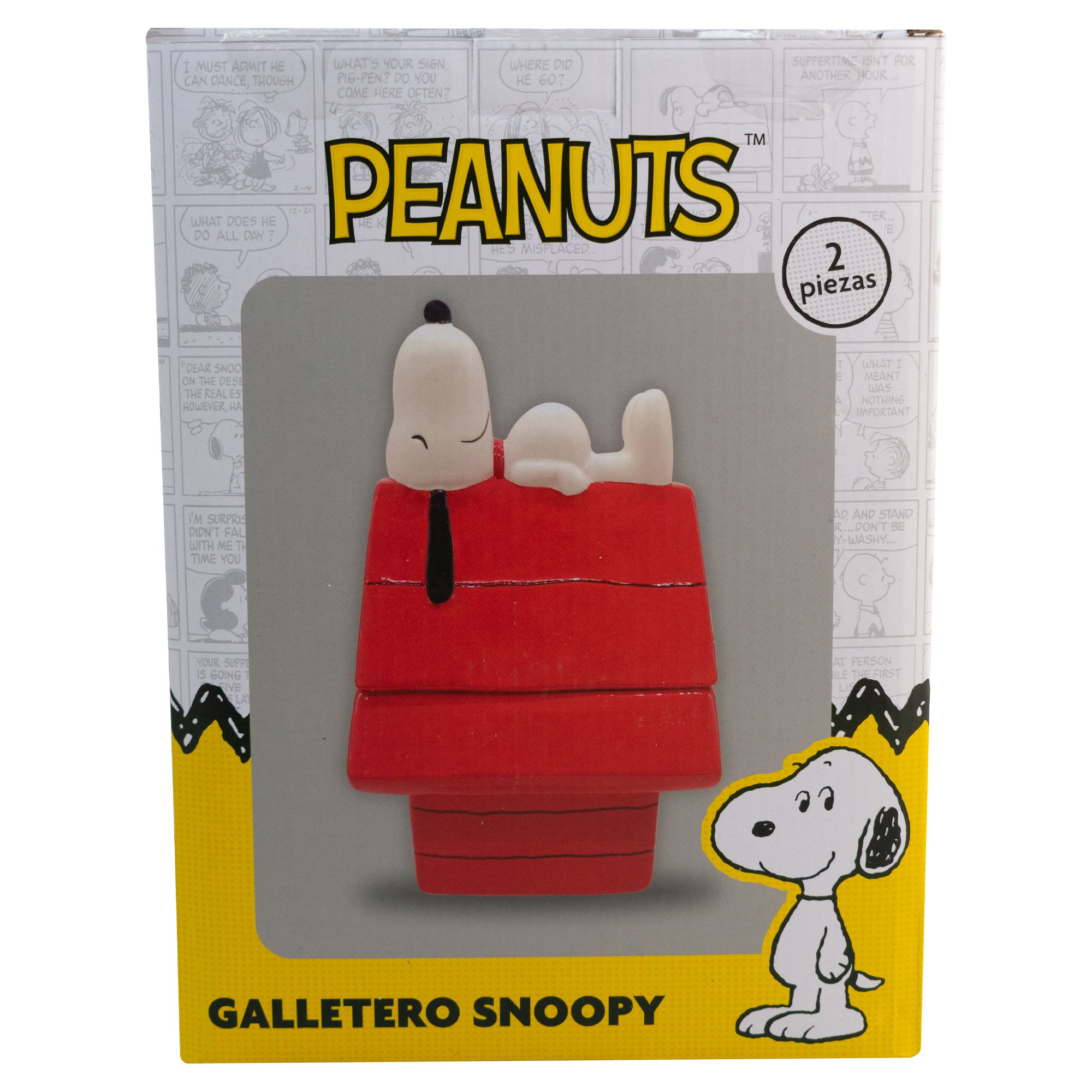 Galletero de Cerámica 3D Fun Kids Peanuts Snoopy