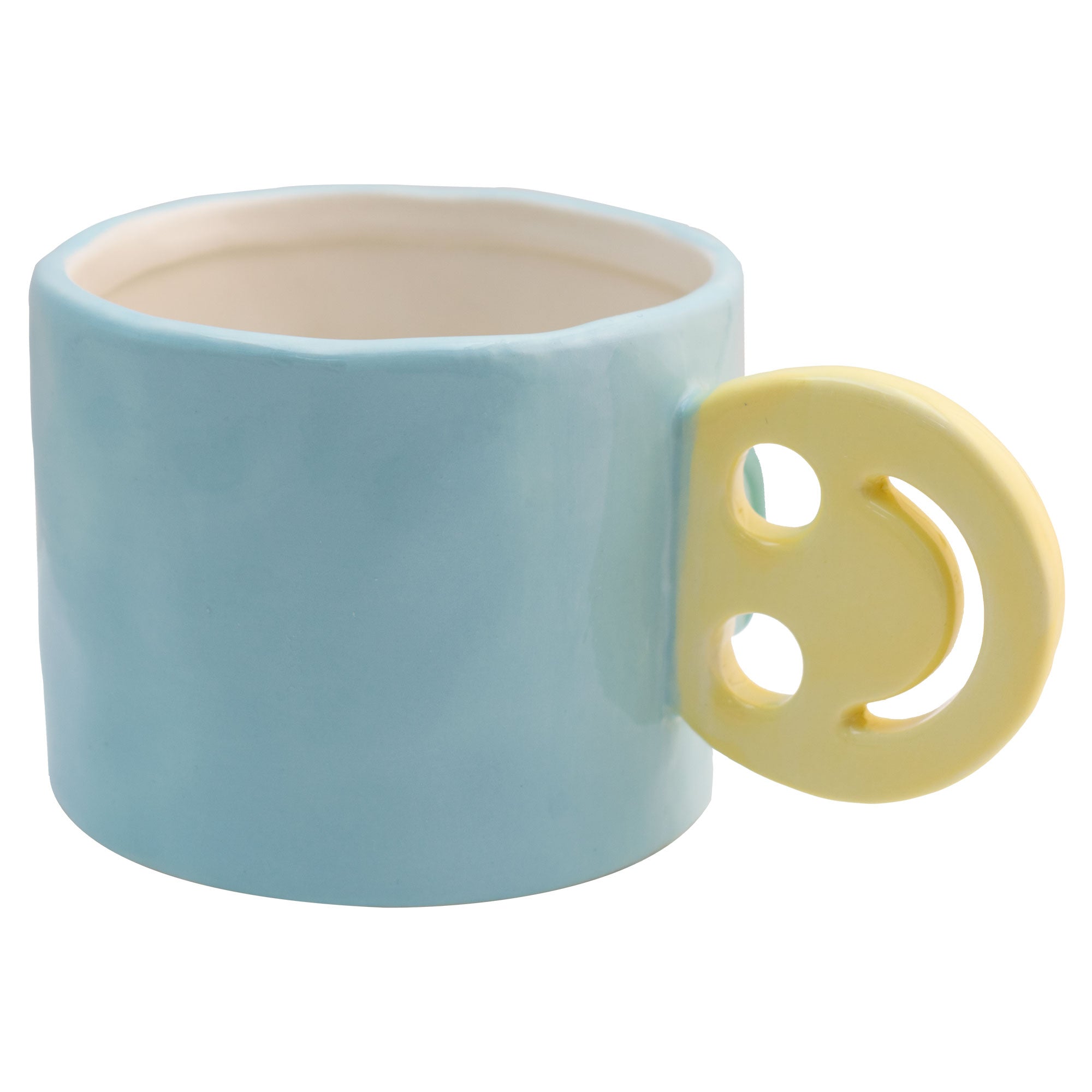 Taza de Cerámica 3D Top Choice LOVE SMILE HAPPY 419ml