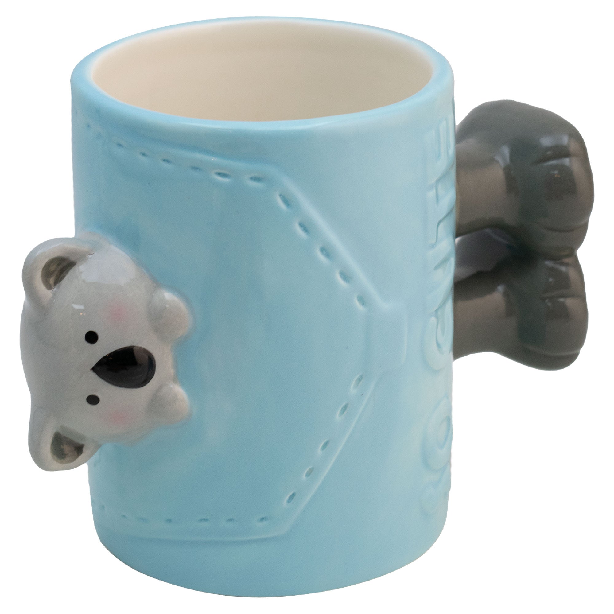 Taza de Cerámica 3D Animales con Asa De Patitas 480ml