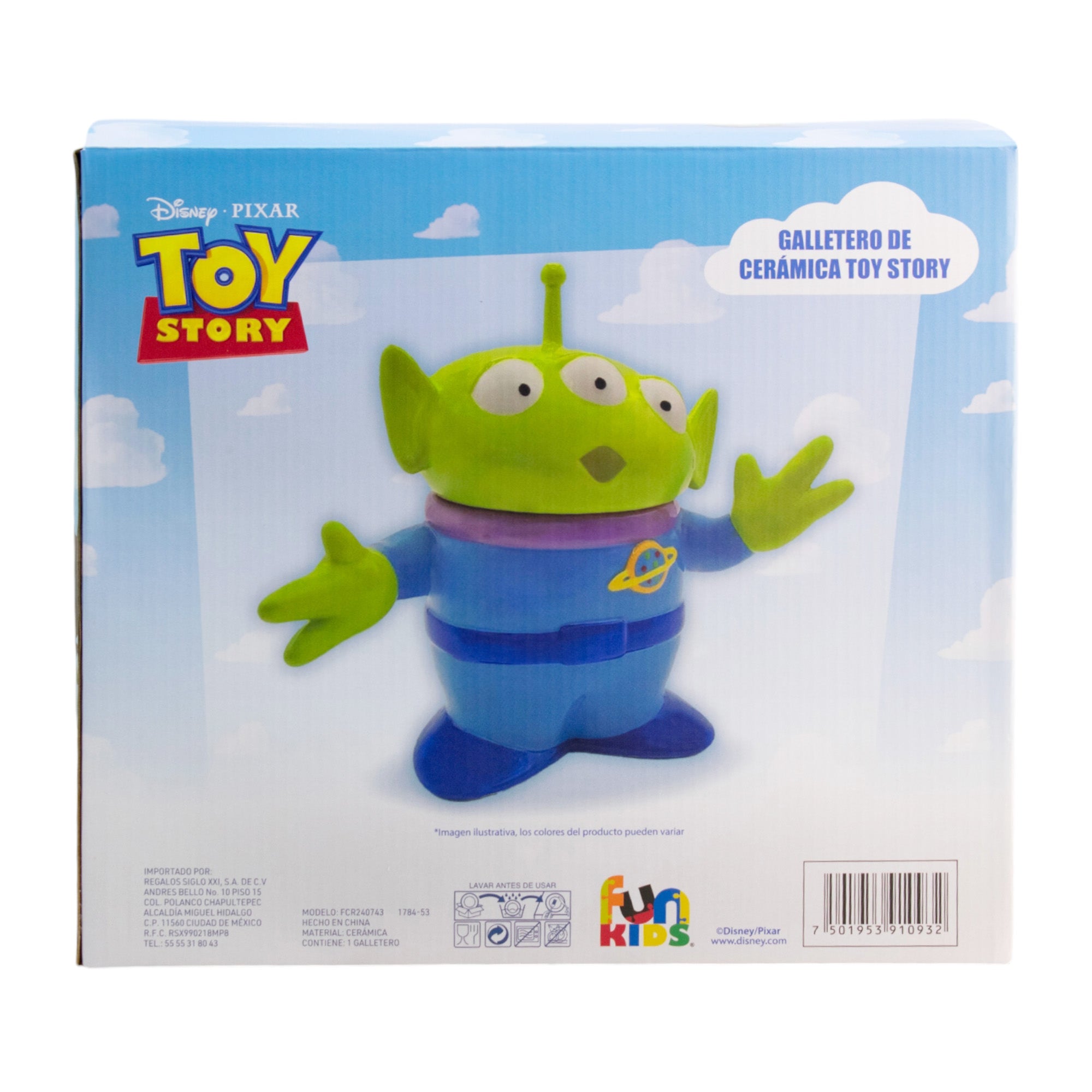 Galletero de Cerámica 3D Fun Kids Disney Toy Story