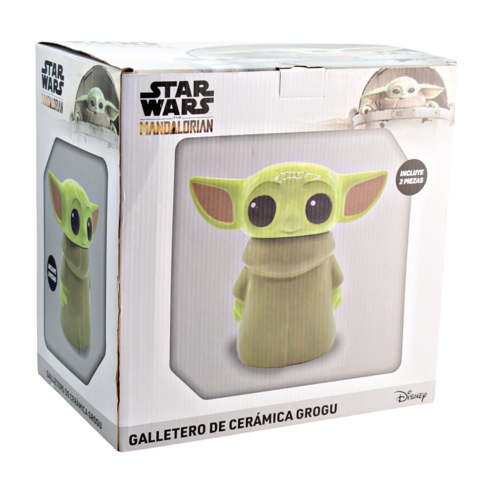Galletero de Cerámica 3D Fun Kids Grogu Baby Yoda Star Wars