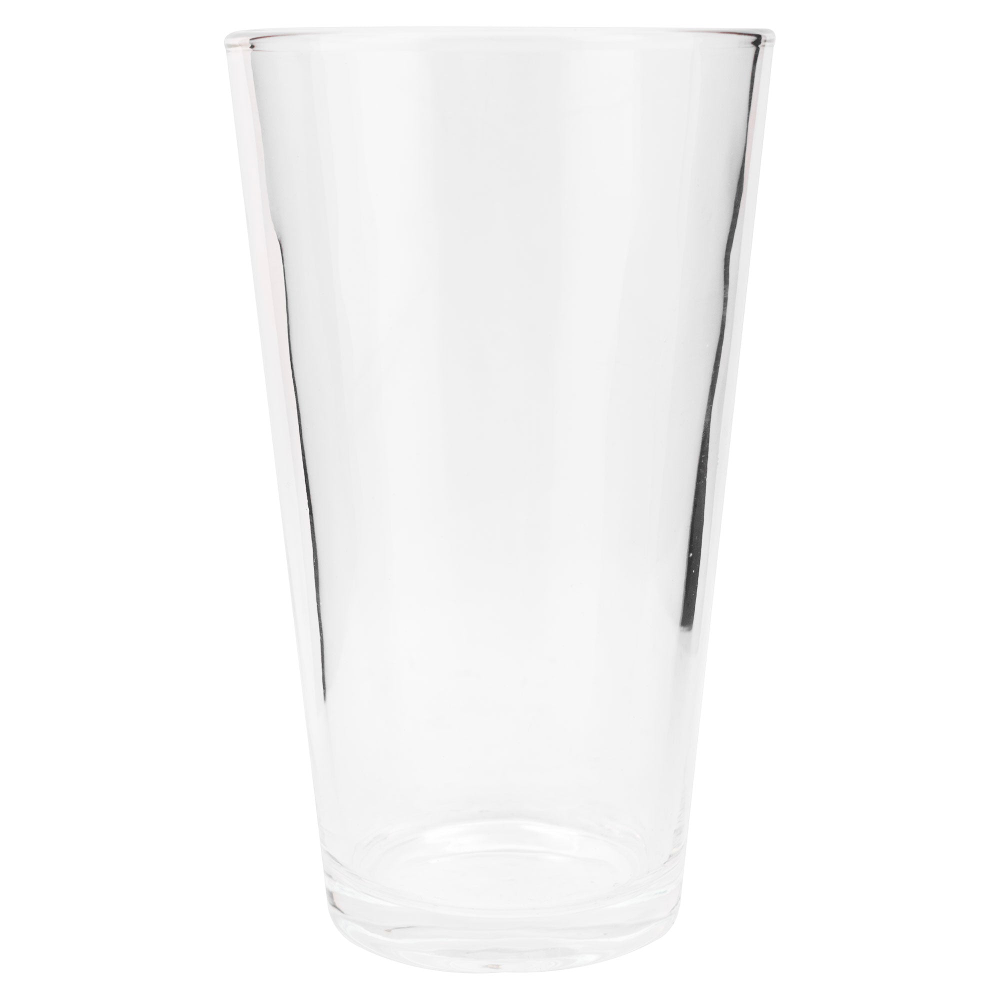 Set 8 Vasos De Vidrio Transparente Grueso Liso Highball 480ml