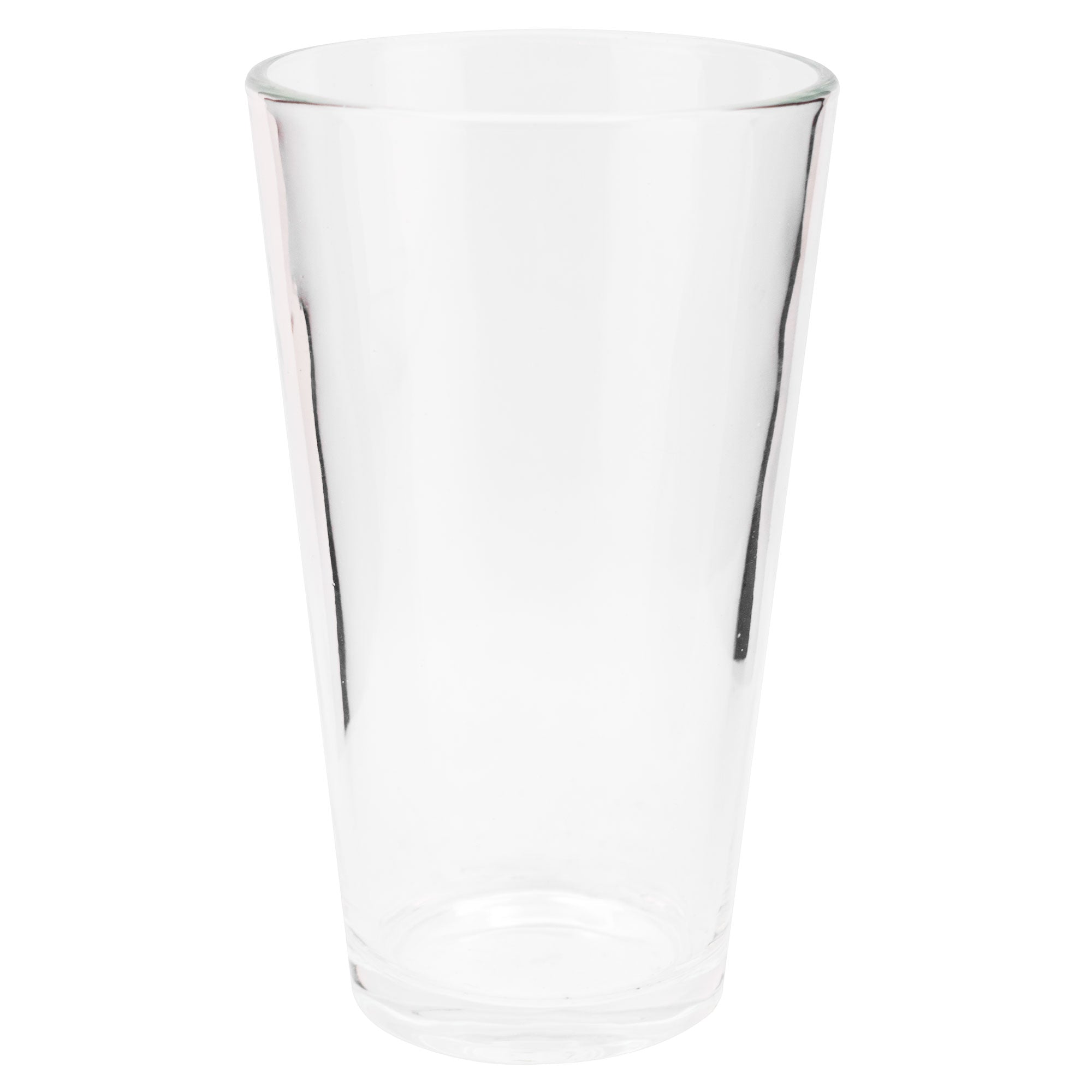 Set 8 Vasos De Vidrio Transparente Grueso Liso Highball 480ml