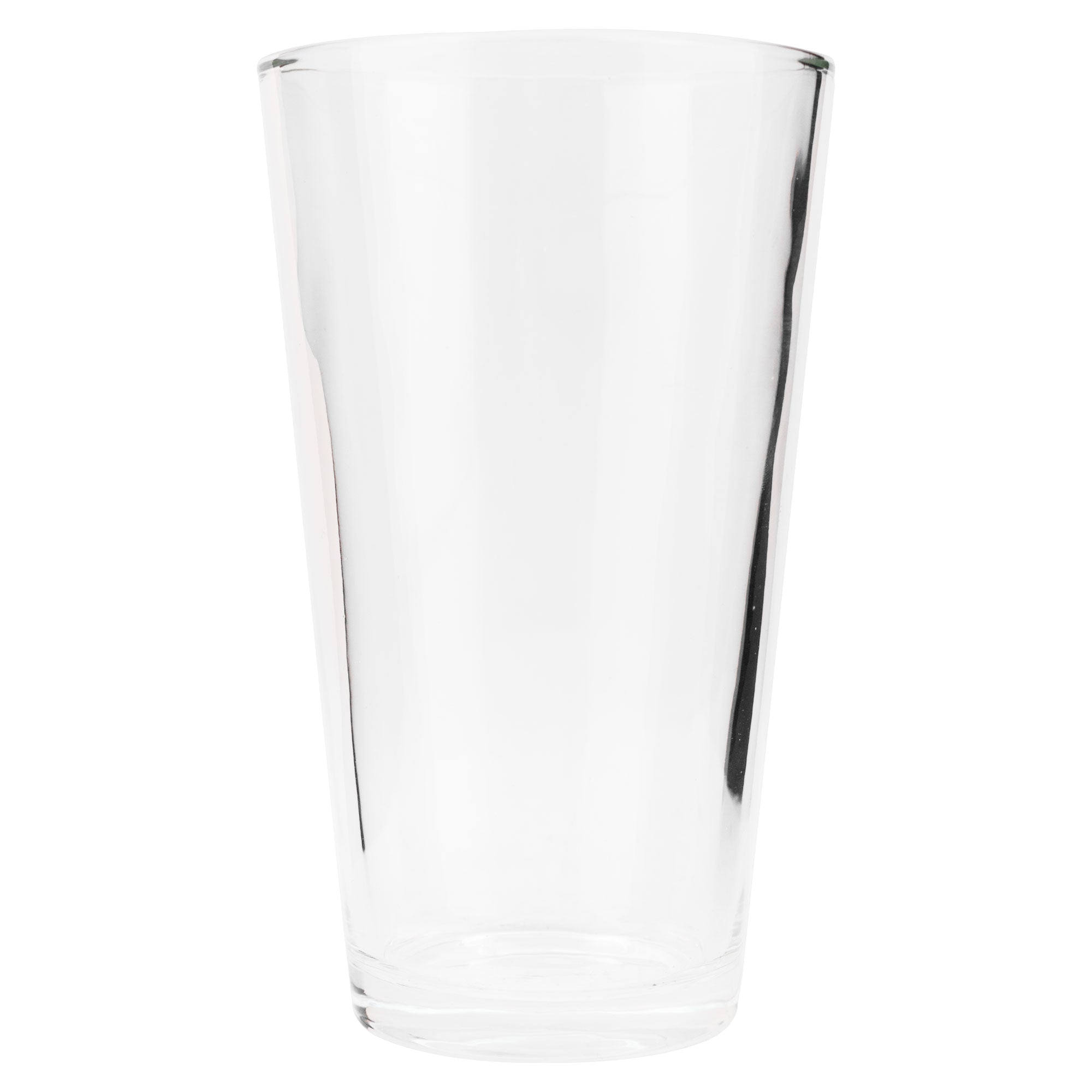 Set 8 Vasos De Vidrio Transparente Grueso Liso Highball 480ml