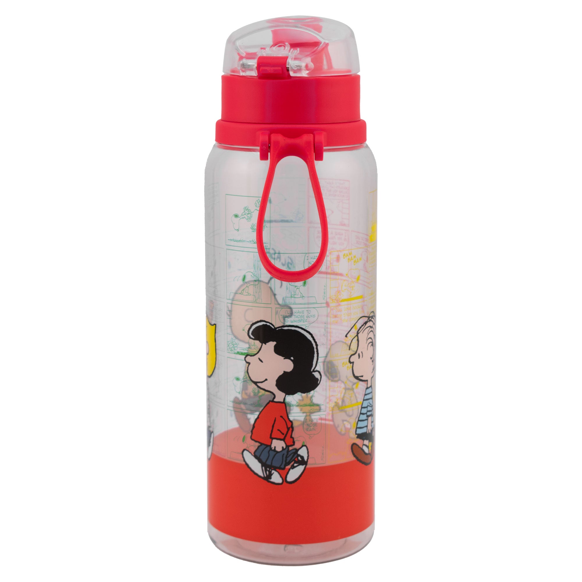 Botella de Plástico con Tapa y Agarradera Snoopy 950ml