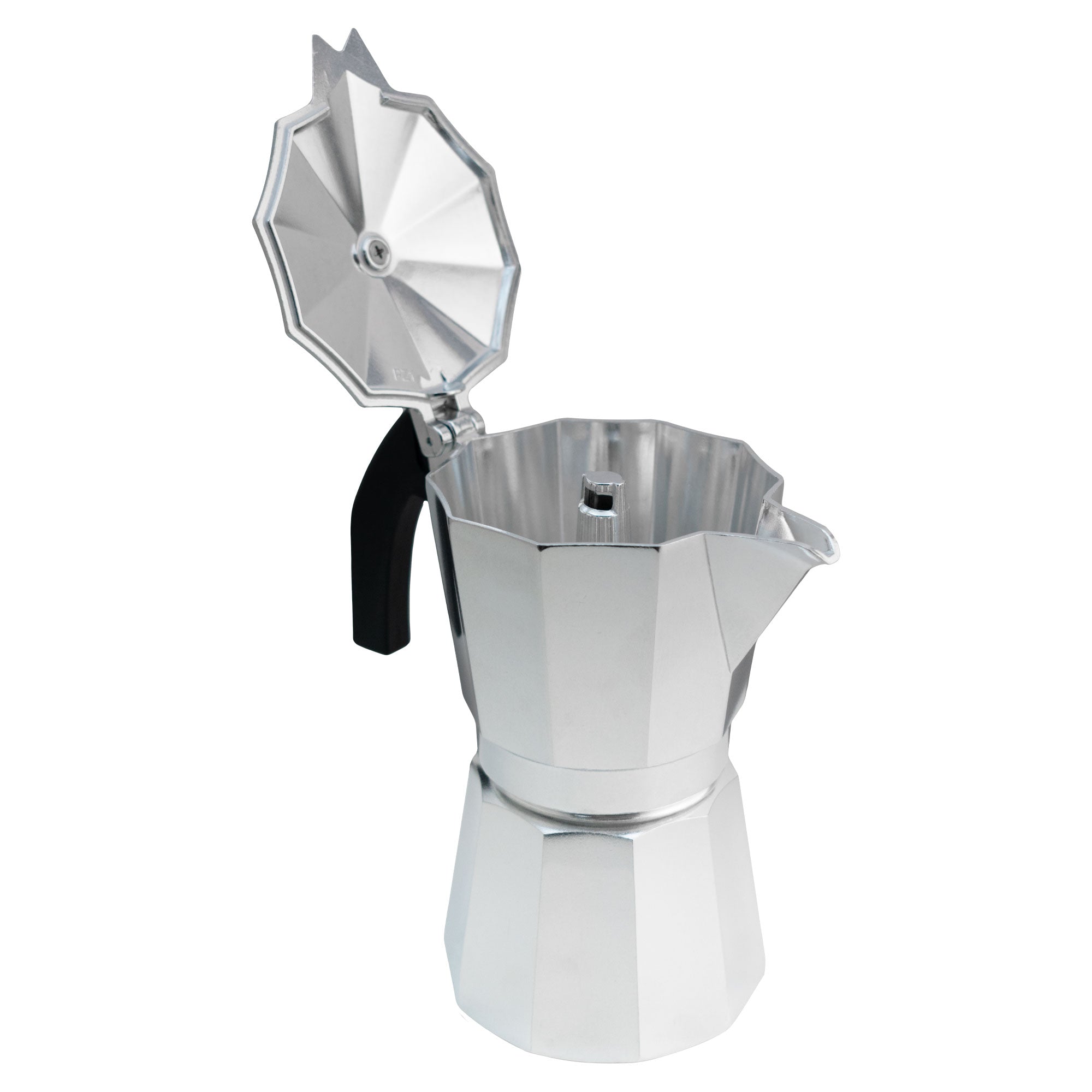 Cafetera Italexpress de Aluminio Para 6 Tazas Diseño Clásico