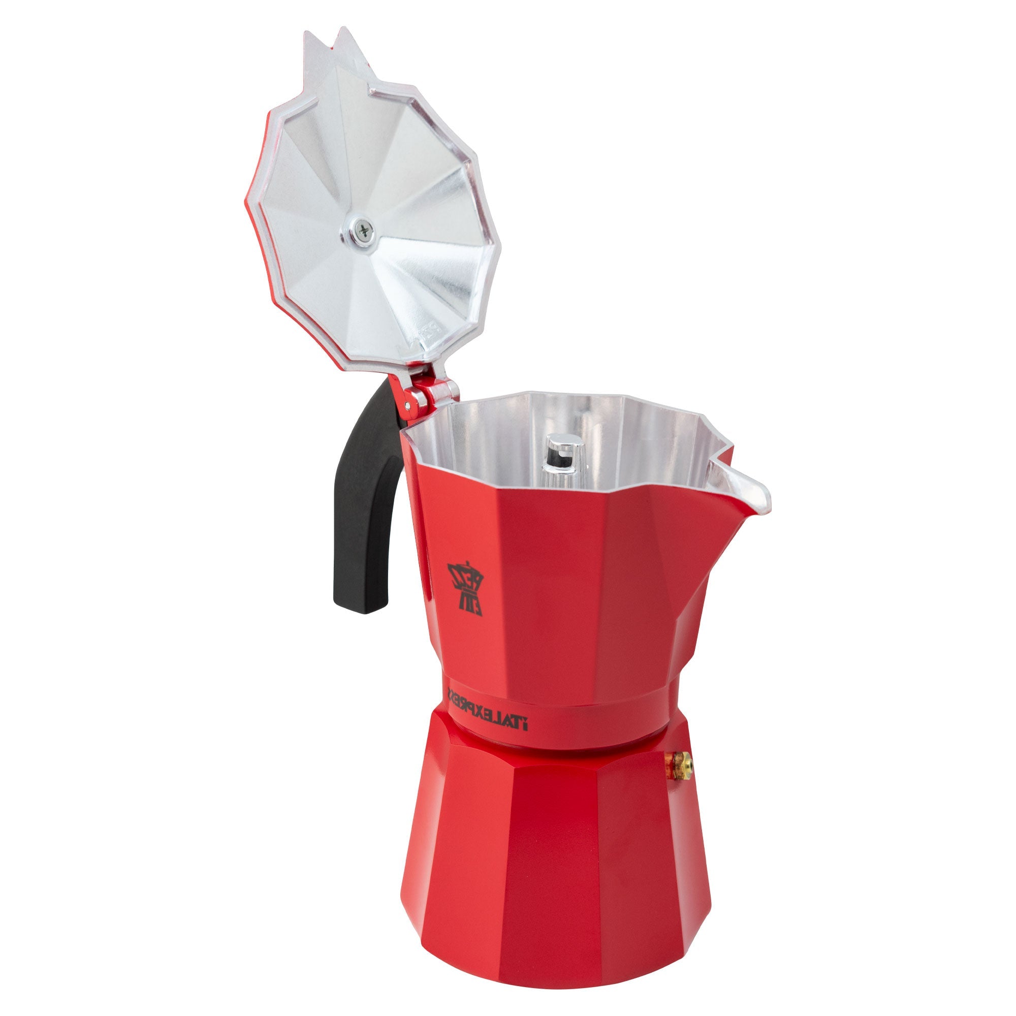 Cafetera Italexpress de Aluminio Para 6 Tazas Diseño Clásico