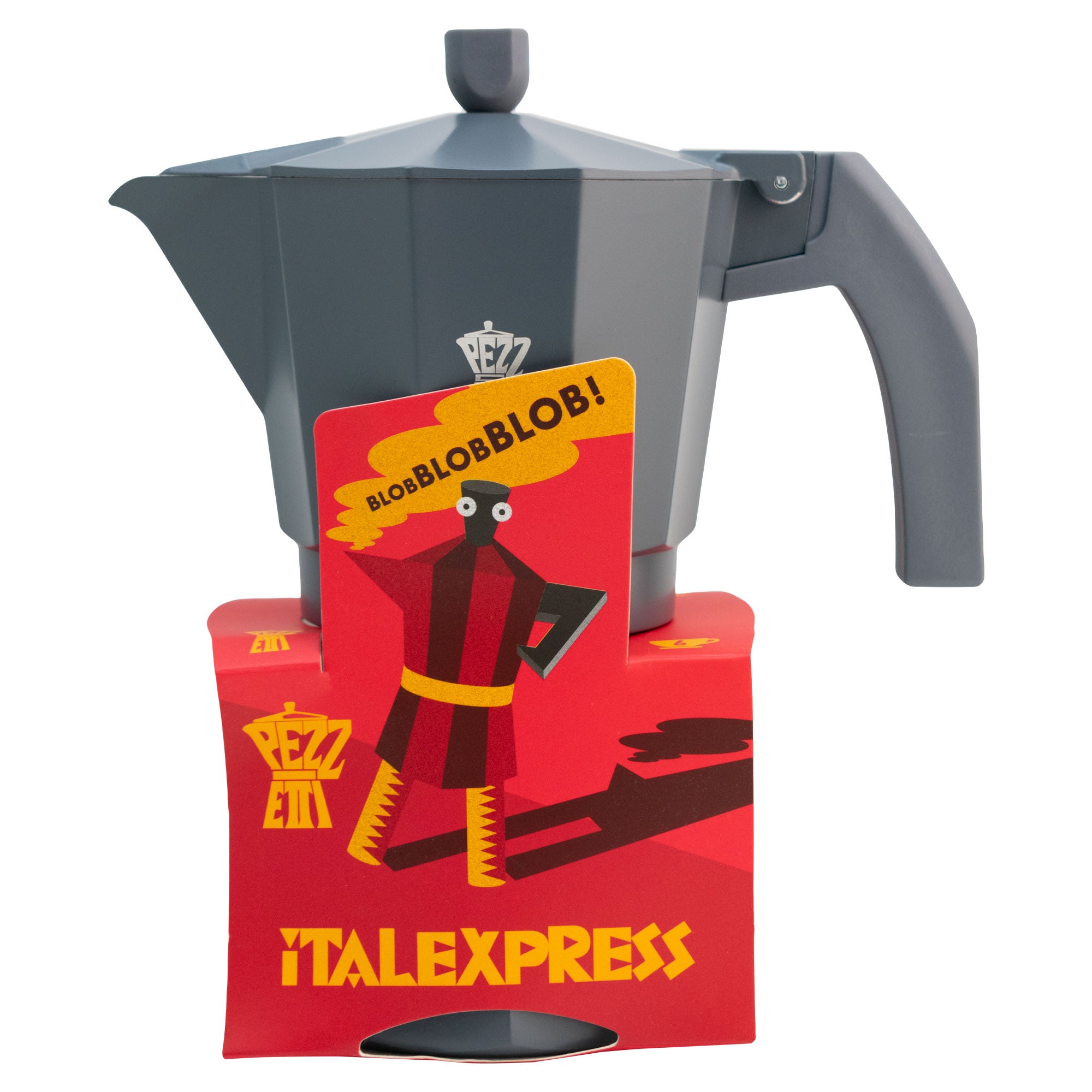 Cafetera Italexpress de Aluminio Para 6 Tazas Diseño Clásico