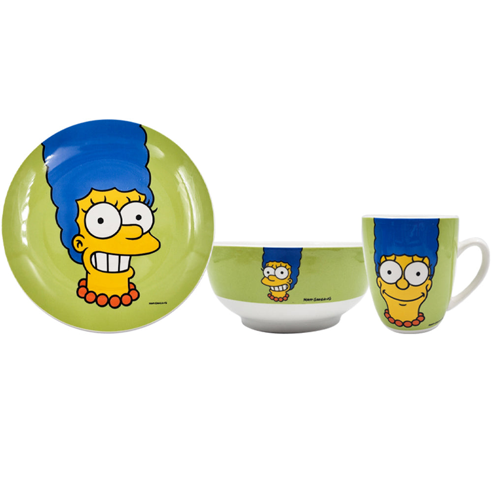 Vajilla de Porcelana Fun Kids Los Simpson 12 piezas
