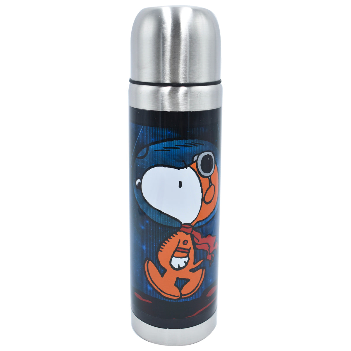 Termo de Acero Inoxidable Tipo Bala con Doble Pared Snoopy 500ml