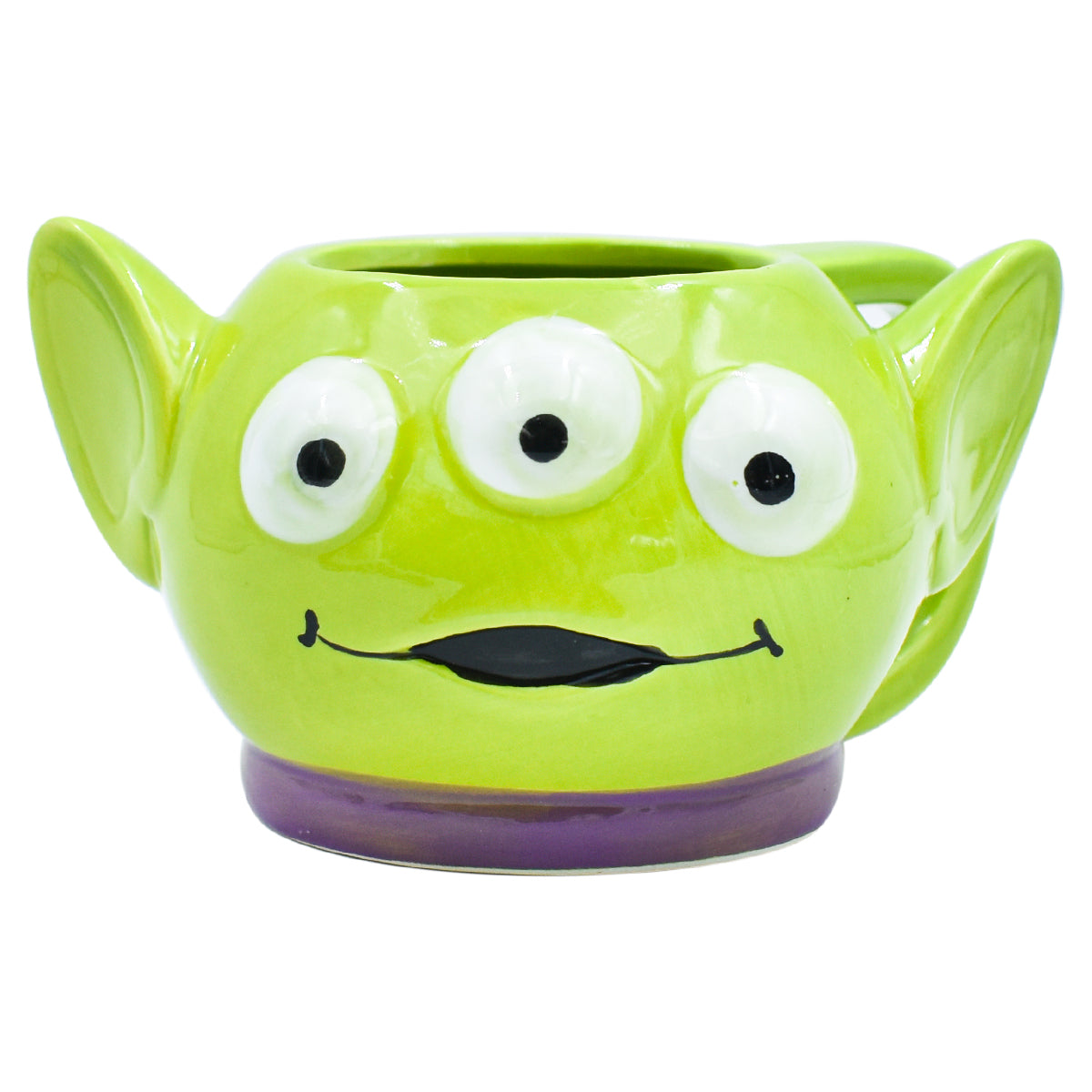 Taza Verde 3D Fun Kids Disney Pixar Toy Story Marcianito Ceramica 300ml