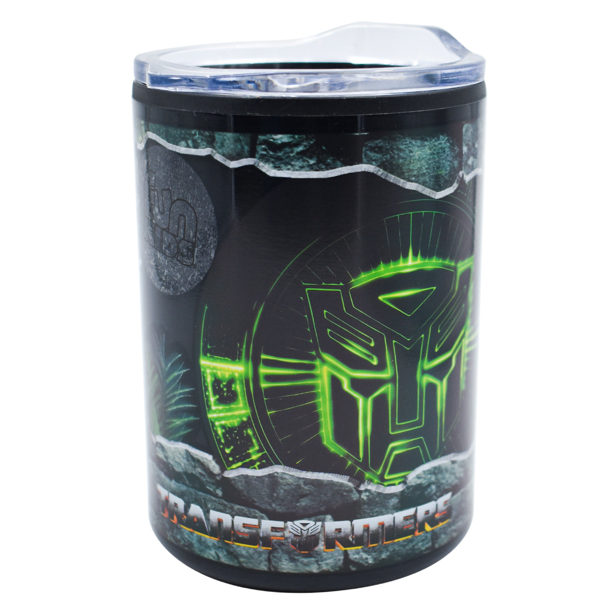 Termo Corto Doble Pared Fun kids Acero Inoxidable Transformers La Película 350ml