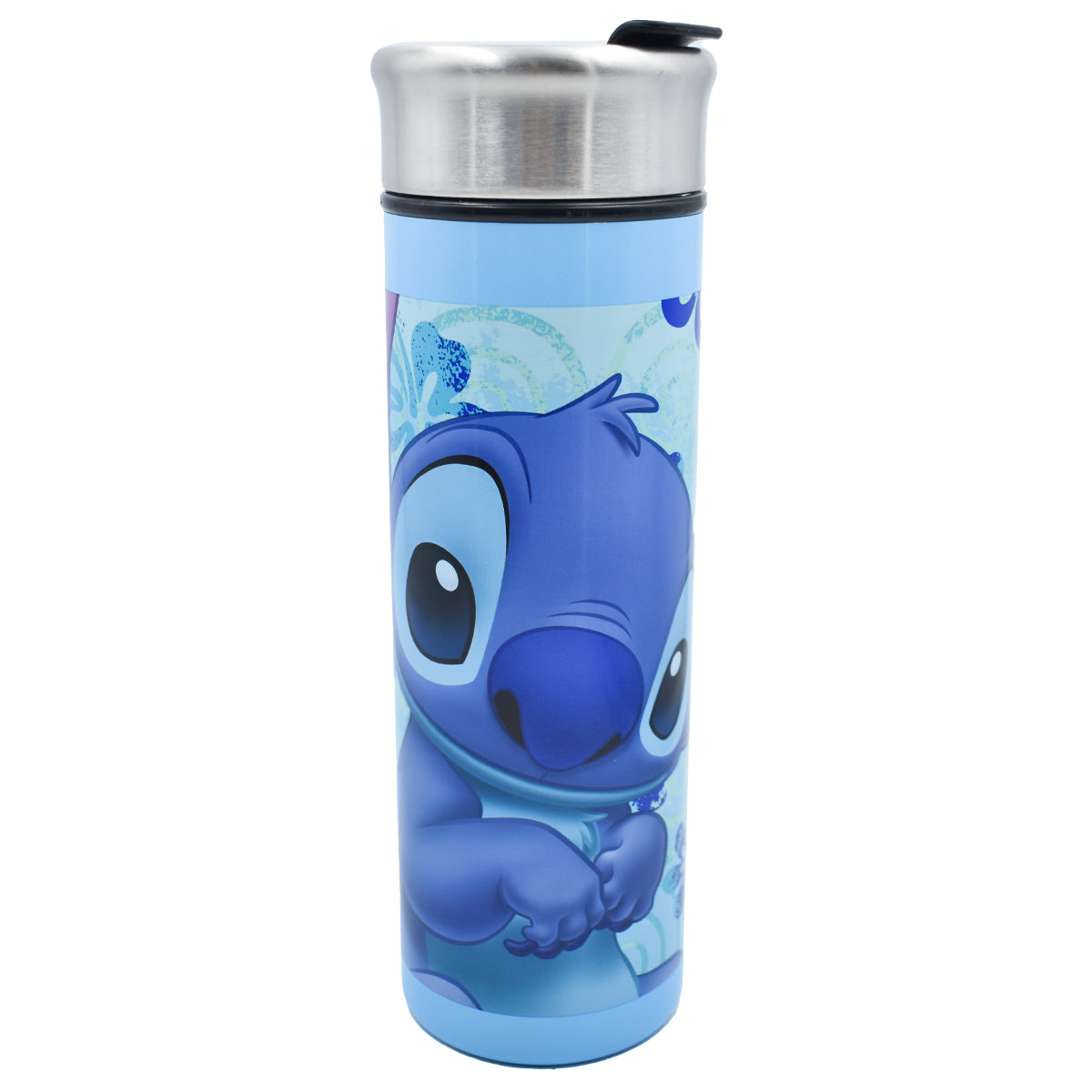 Termo de Acero Inoxidable con Doble Pared Fun Kids Disney Stitch 430ml