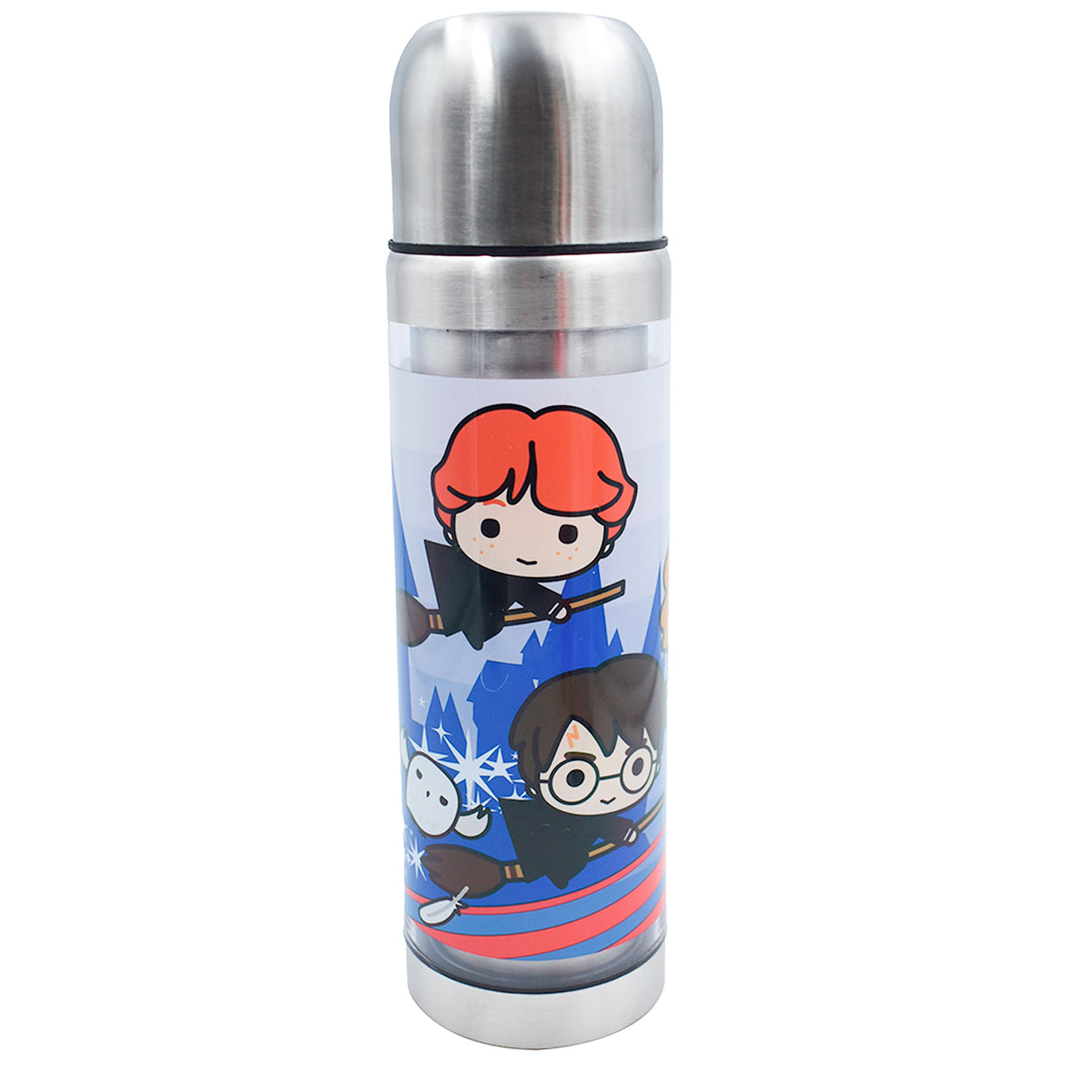 Termo de Acero Inoxidable Tipo Bala con Doble Pared Harry Potter 500ml