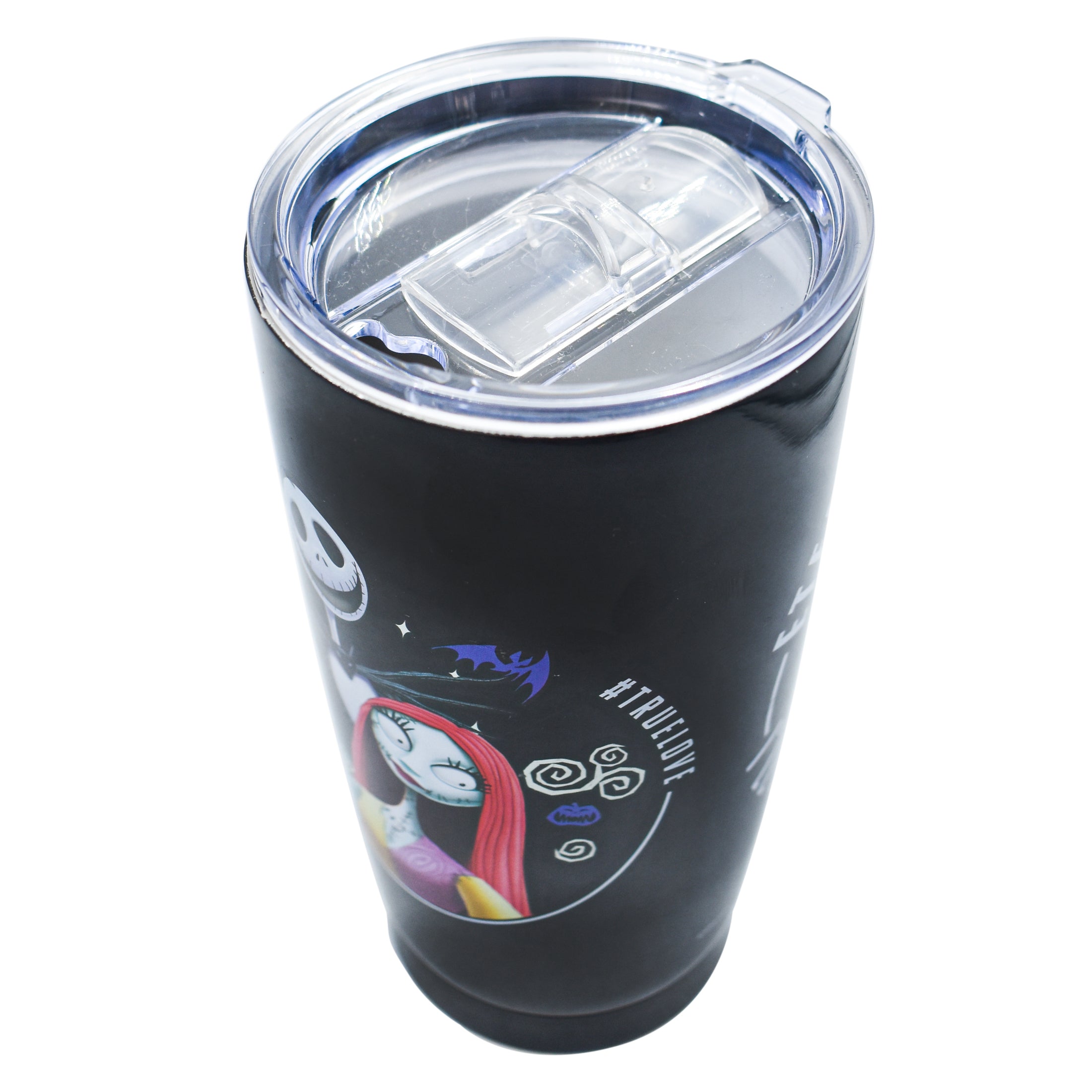Termo Doble Pared Acero Inoxidable Negro Fun Kids The Nightmare Before Christmas El Extraño Mundo de Jack & Sally 580ml