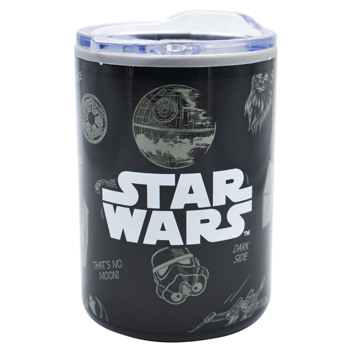 Termo de Acero Inoxidable con Doble Pared Fun Kids Disney Star Wars 350ml