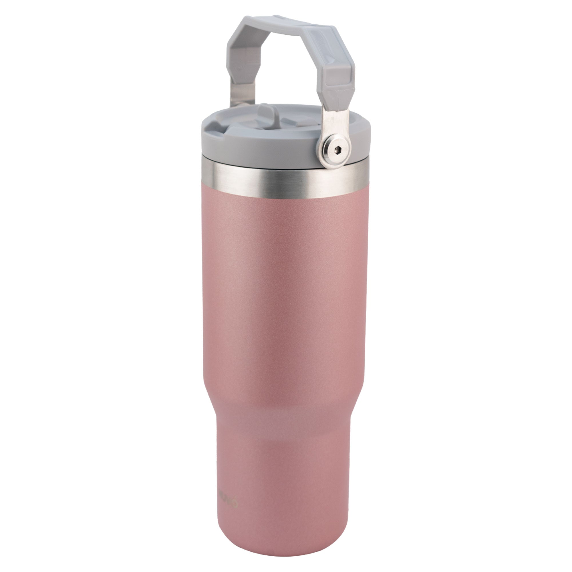 Termo de Acero Inoxidable con Doble Pared Agarradera Y Popote NUVÓ 900ml
