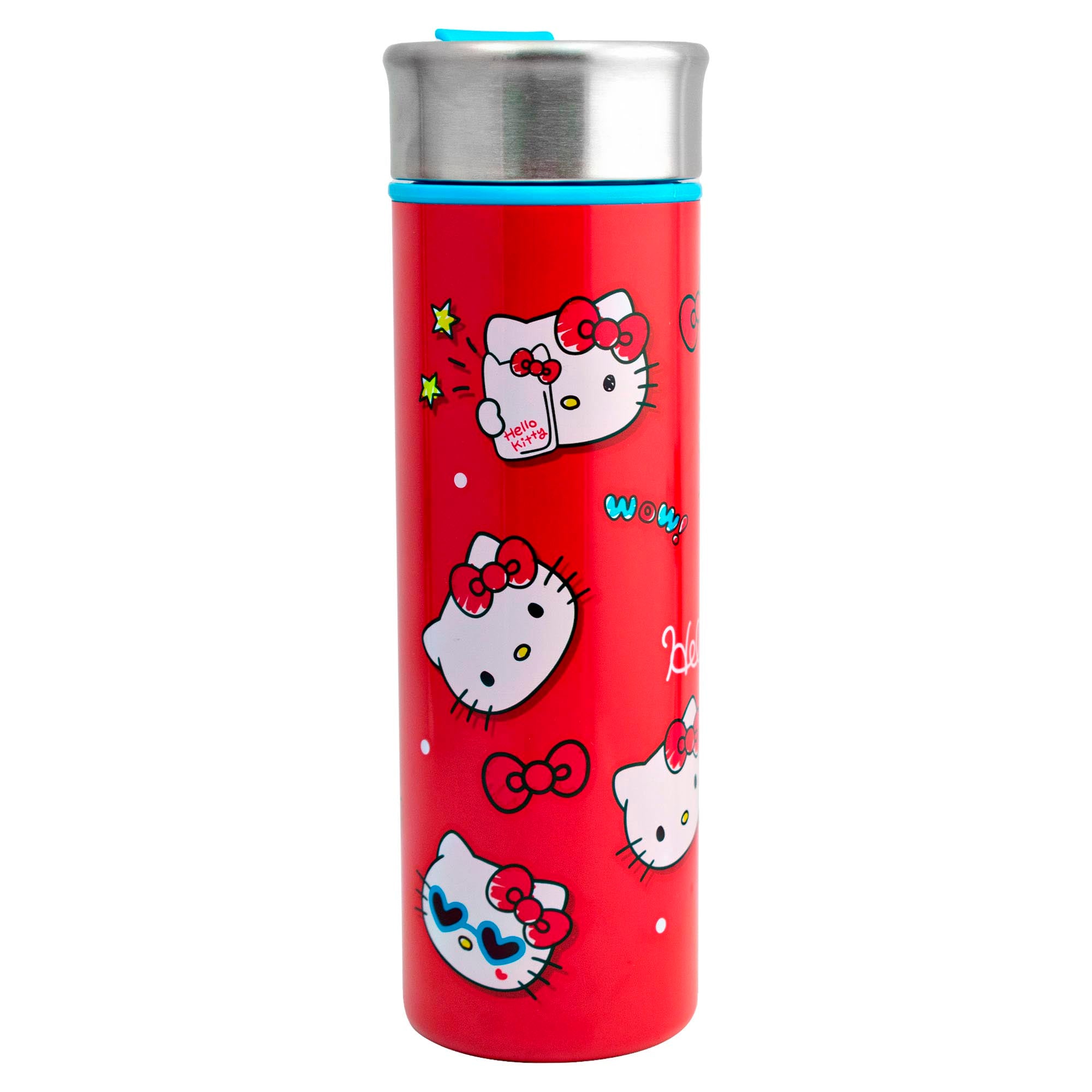 Termo de Acero Inoxidable con Doble Pared Hello Kitty 430ml