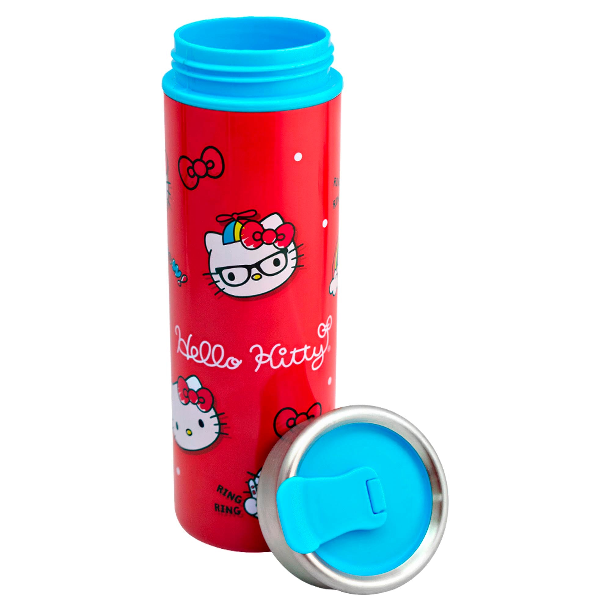 Termo de Acero Inoxidable con Doble Pared Hello Kitty 430ml