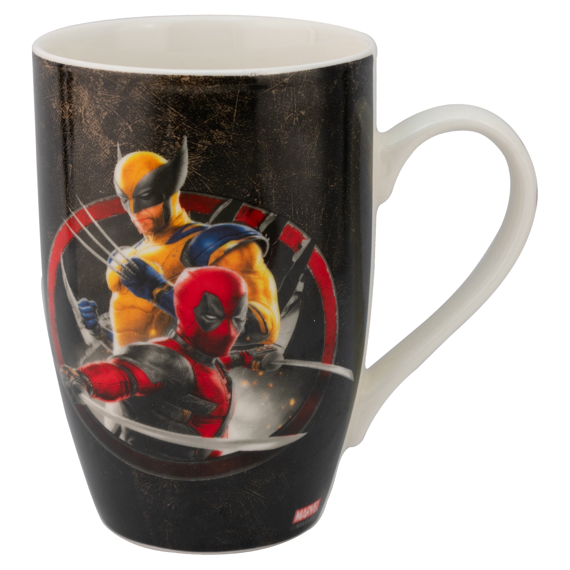 Taza Grande Porcelana Deadpool & Wolverine Película 500ml Deadpool Wolverine