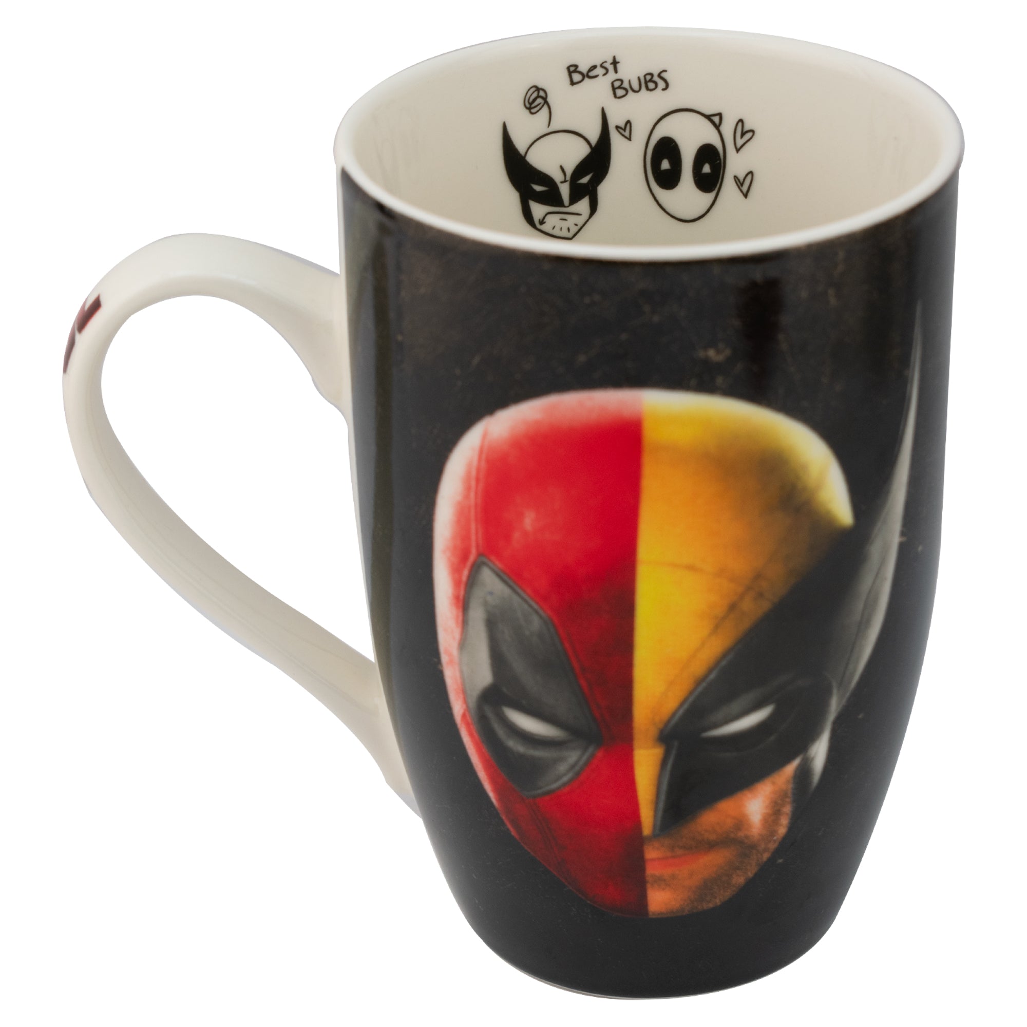 Taza Grande Porcelana Deadpool & Wolverine Película 500ml Deadpool Wolverine