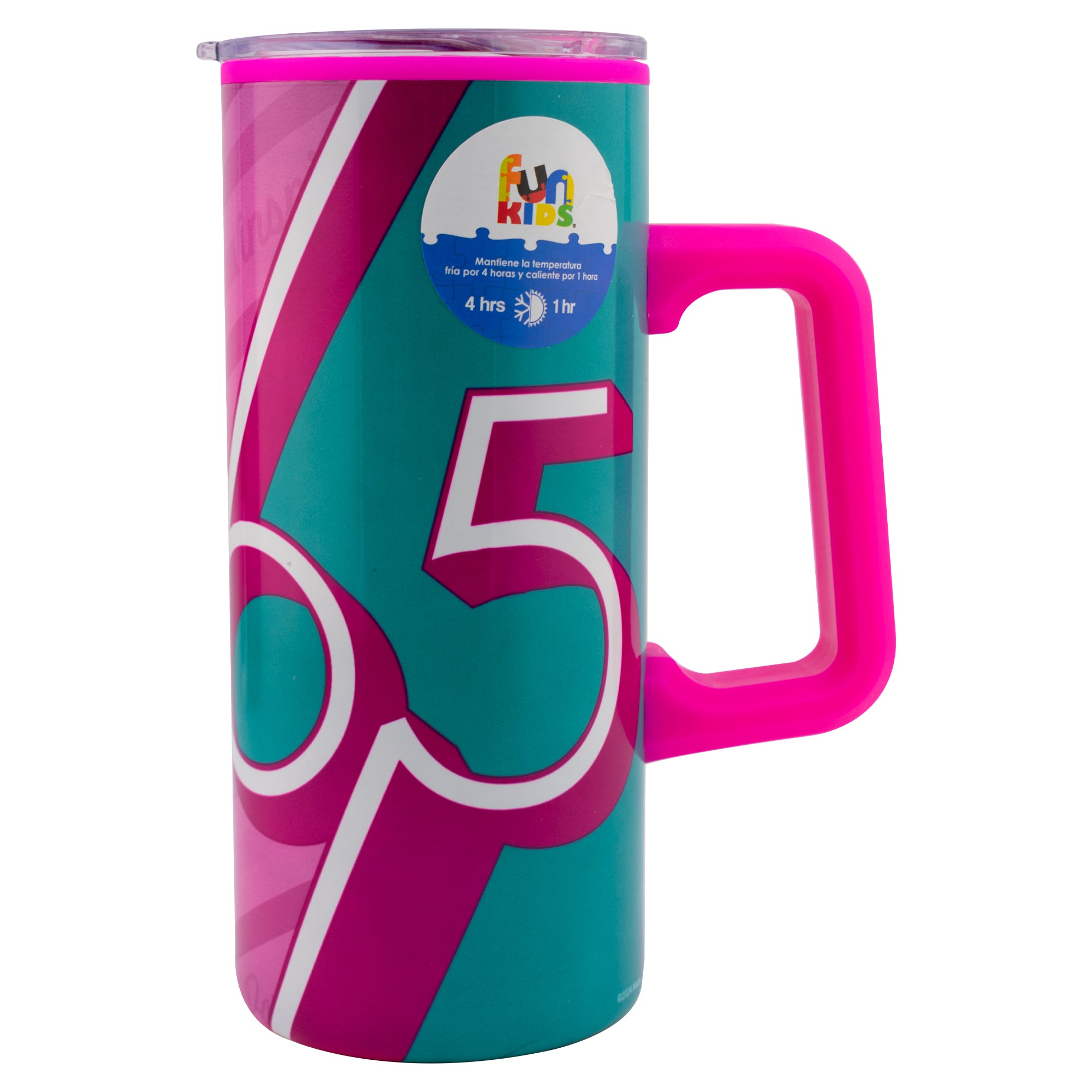 Termo de Acero Inoxidable con Doble Pared y Asa BARBIE 65 Aniversario 500ml