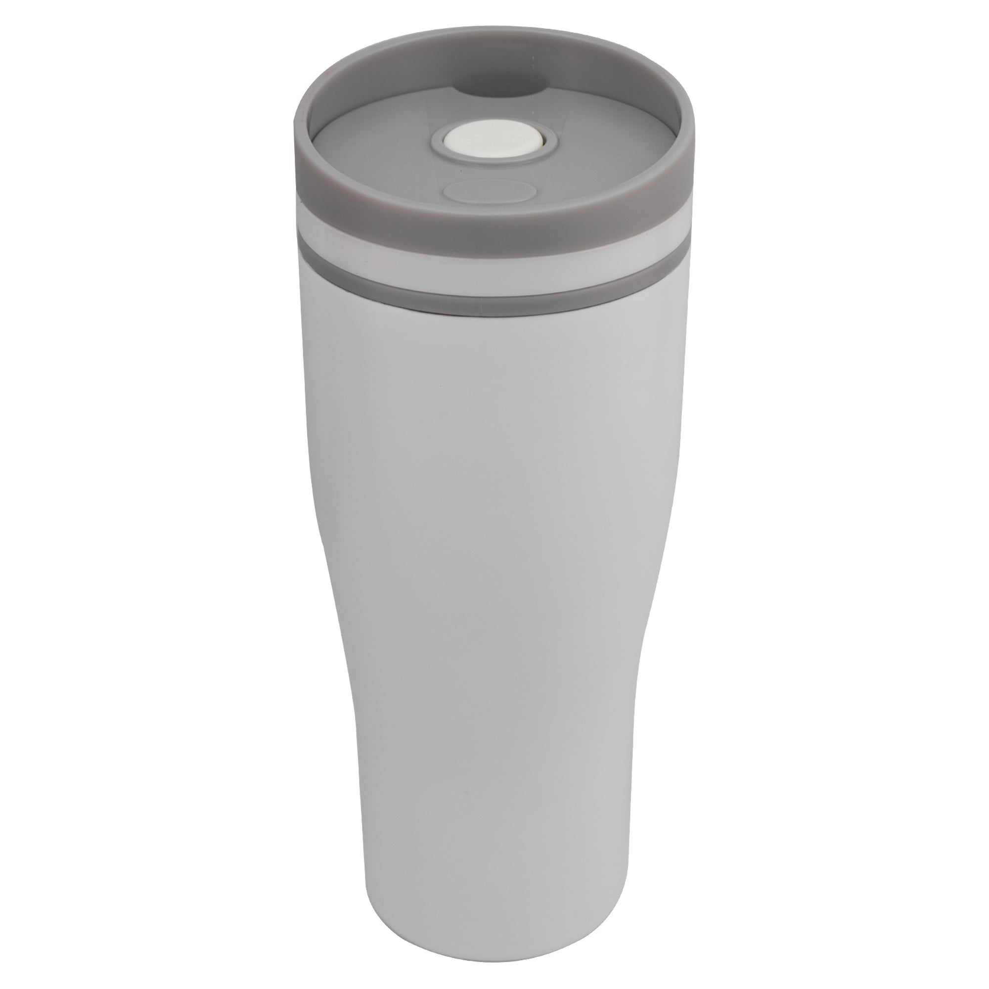 TERMO NUVÓ ACERO INOX DOBLE PARED CON TAPA DE BOTON 380ml