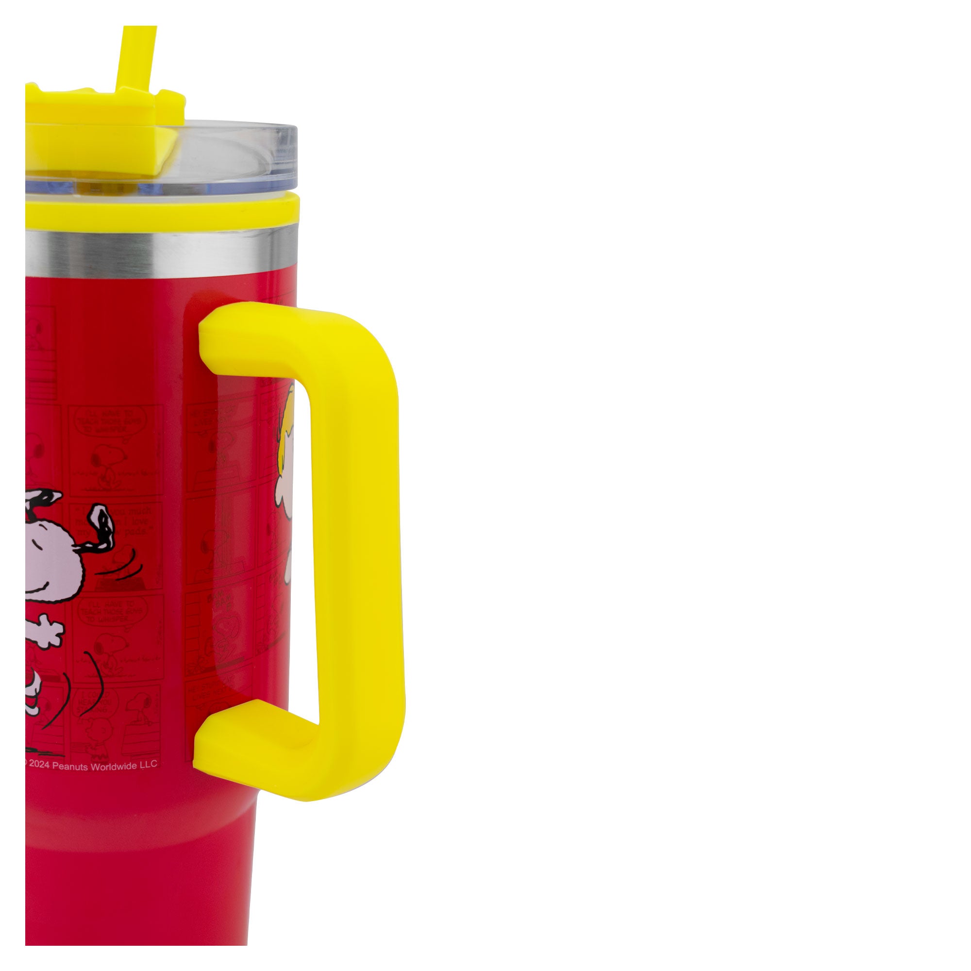 Termo de Acero Inoxidable con Doble Pared y Tapa Hermética Snoopy 1.2L