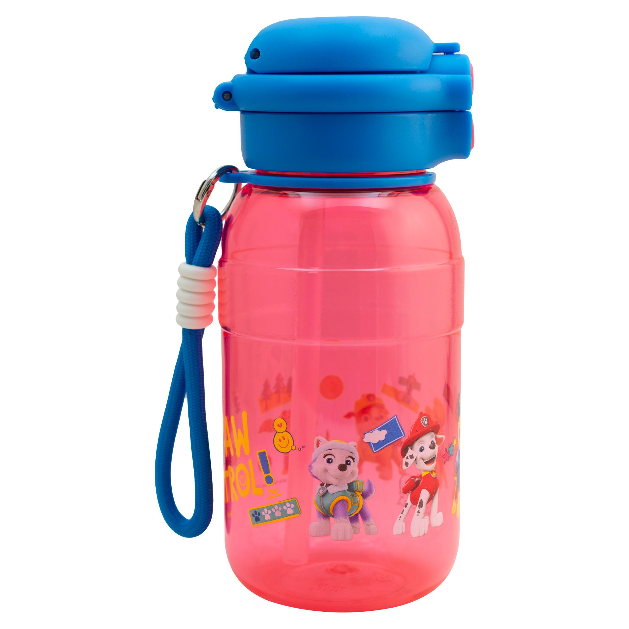 Botella de Plástico con Tapa Doble y Agarradera Fun Kids Distintos Personajes 680ml