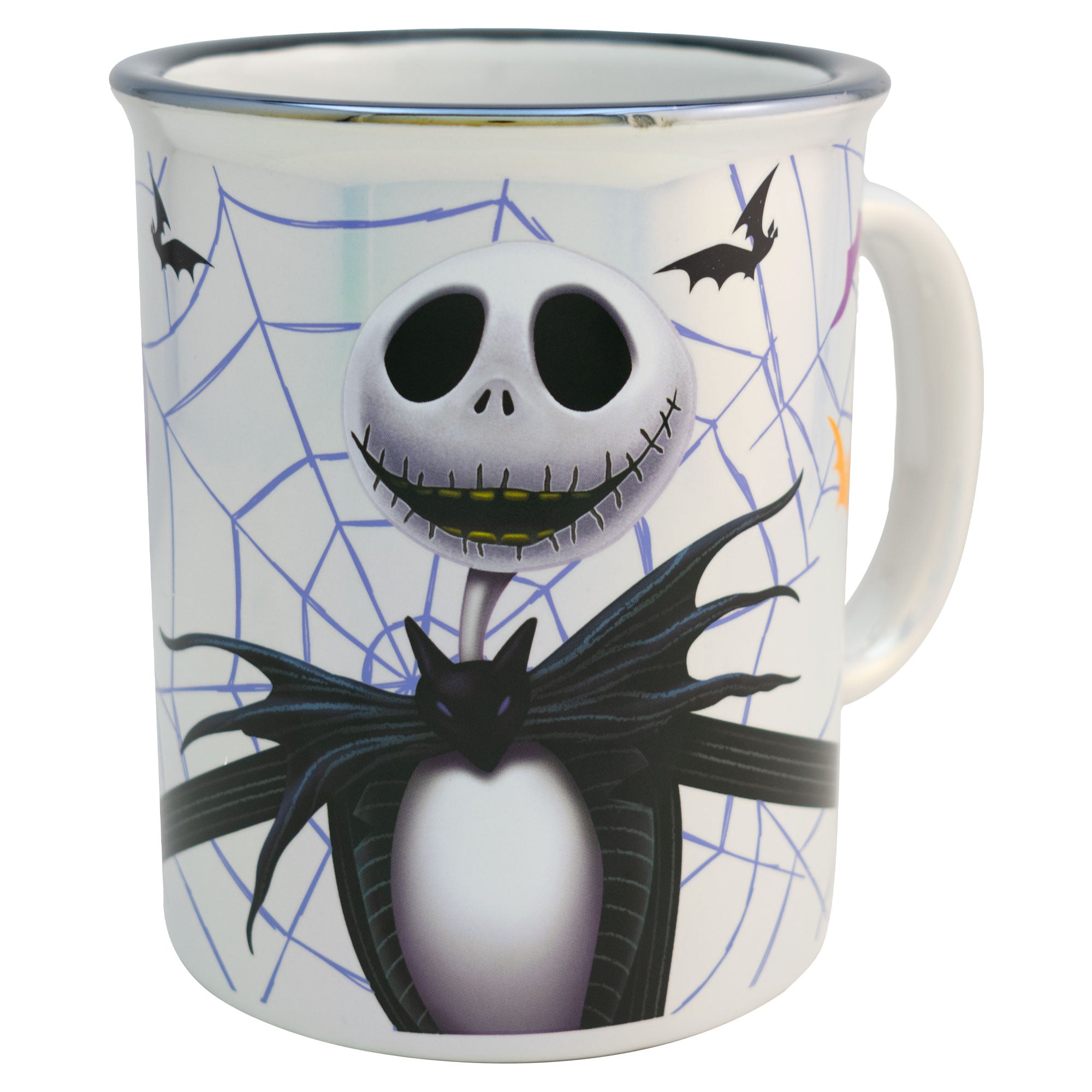 Taza de Cerámica Jumbo Iridiscente Personajes Animados 790ml