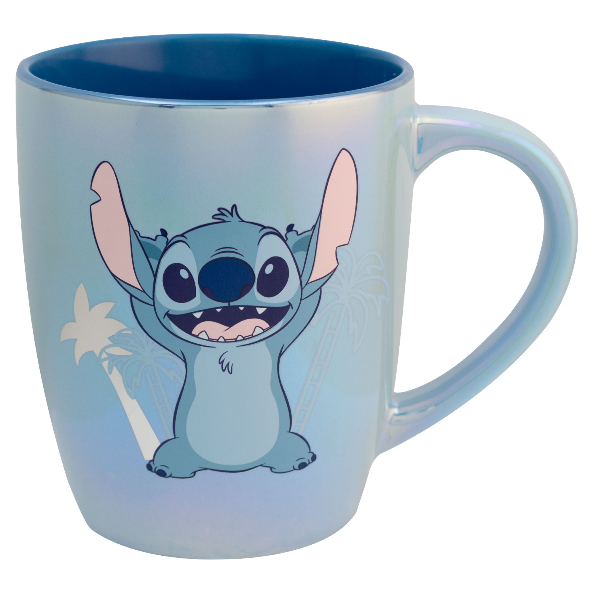 Taza Jumbo de Cerámica Iridiscente Personajes Animados 740ml