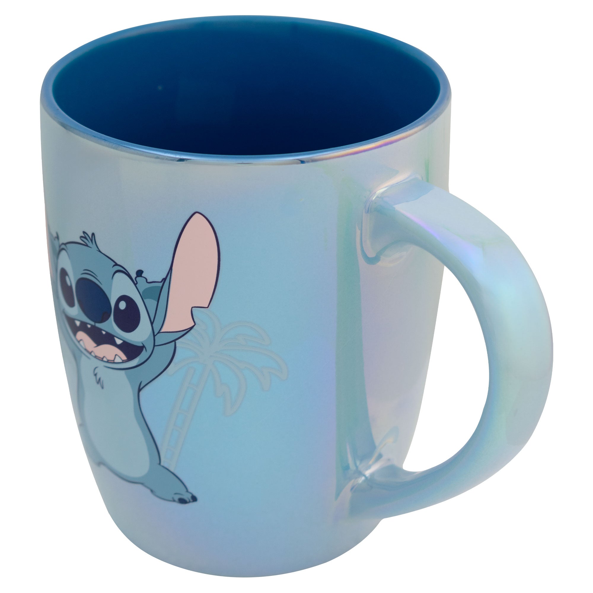 Taza Jumbo de Cerámica Iridiscente Personajes Animados 740ml