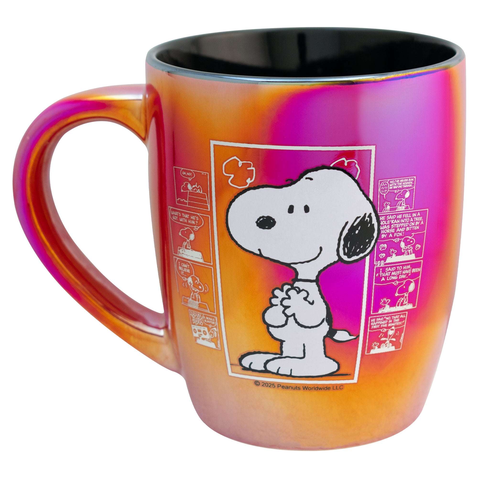 Taza Jumbo de Cerámica Iridiscente Personajes Animados 740ml